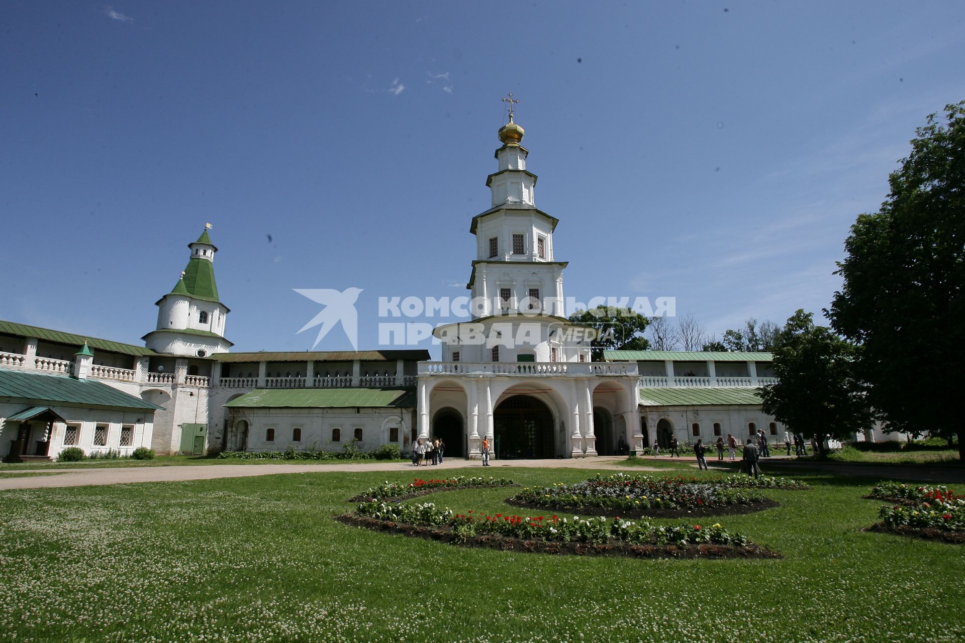 Воскресенский Новоиерусалимский мужской ставропигиальный монастырь. На снимке: Гефсиманская башня.