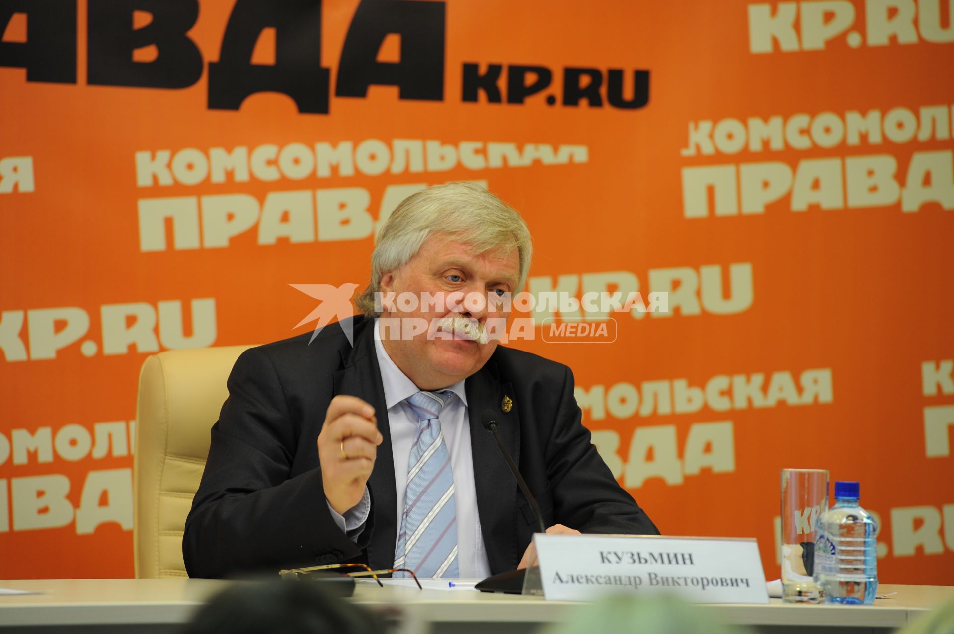 ИД `Комсомольская правда`. Главный архитектор Москвы Александр Кузьмин.