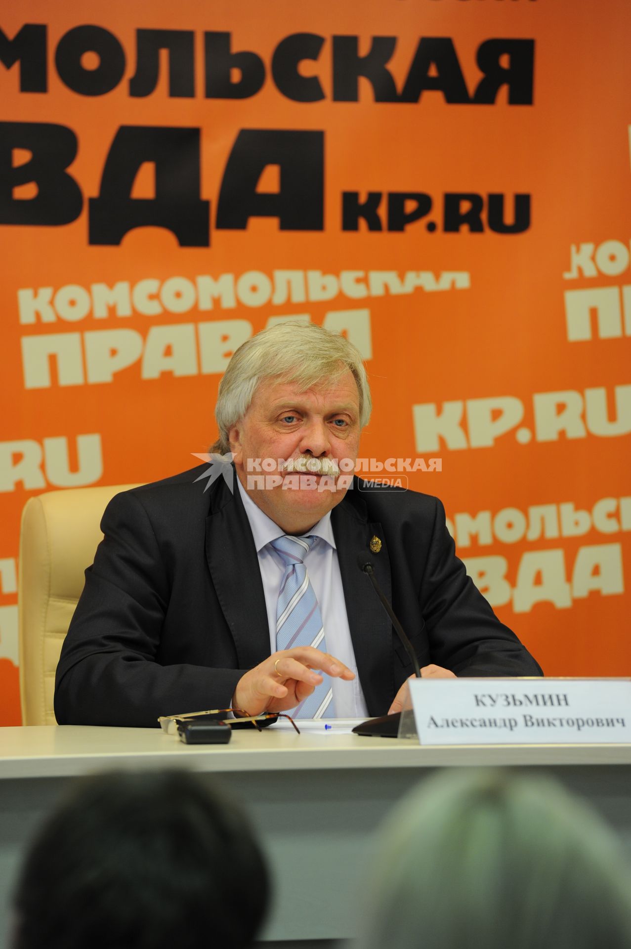 ИД `Комсомольская правда`. Главный архитектор Москвы Александр Кузьмин.