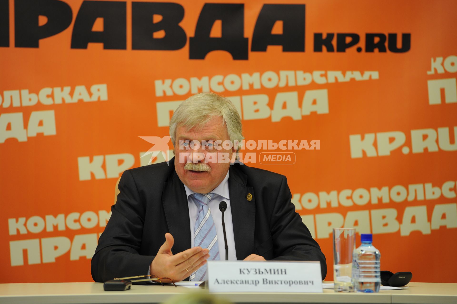 ИД `Комсомольская правда`. Главный архитектор Москвы Александр Кузьмин.