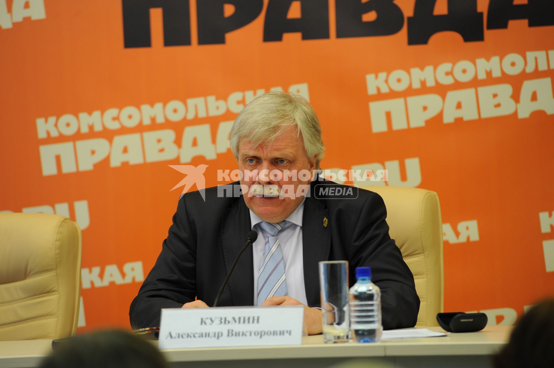 ИД `Комсомольская правда`. Главный архитектор Москвы Александр Кузьмин.