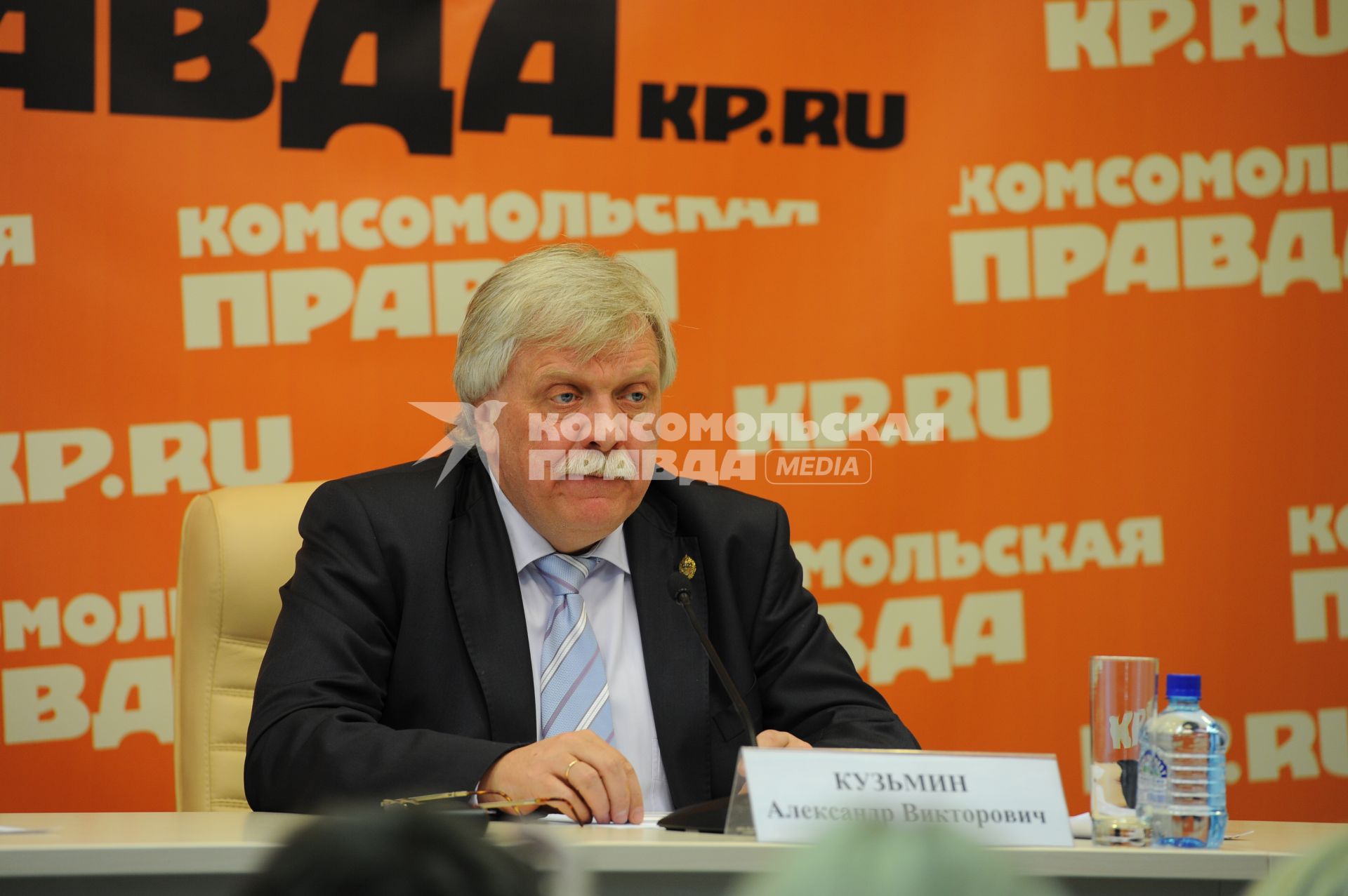 ИД `Комсомольская правда`. Главный архитектор Москвы Александр Кузьмин.