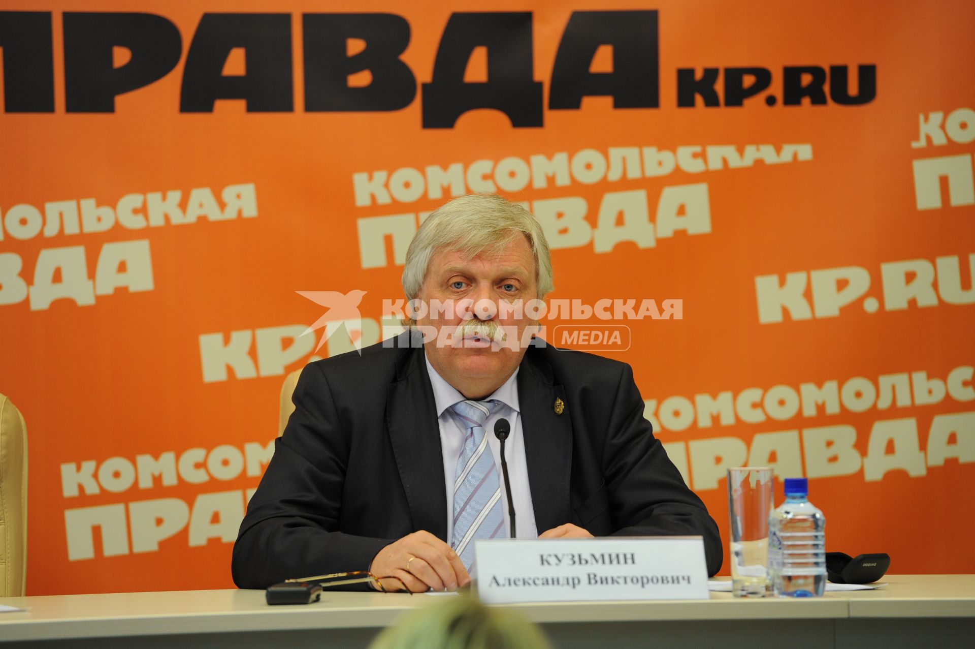 ИД `Комсомольская правда`. Главный архитектор Москвы Александр Кузьмин.