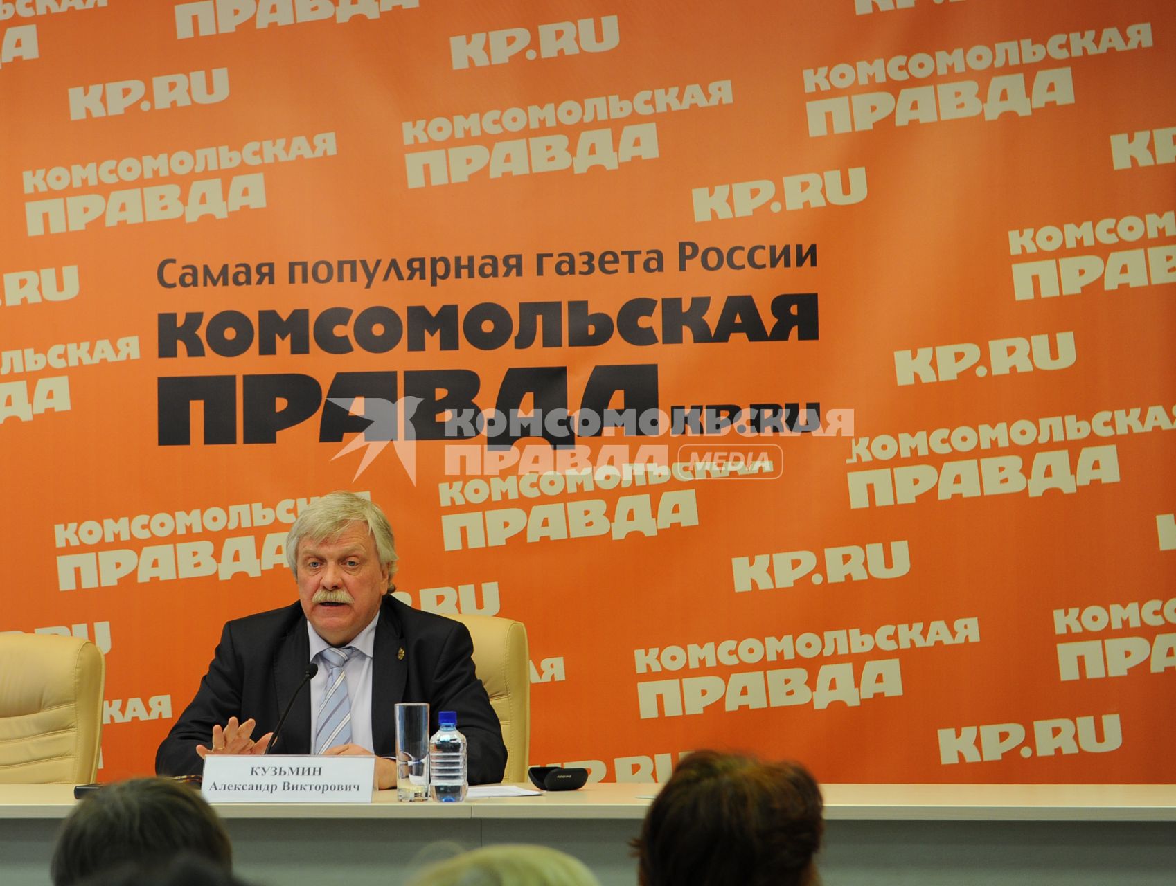 ИД `Комсомольская правда`. Главный архитектор Москвы Александр Кузьмин.