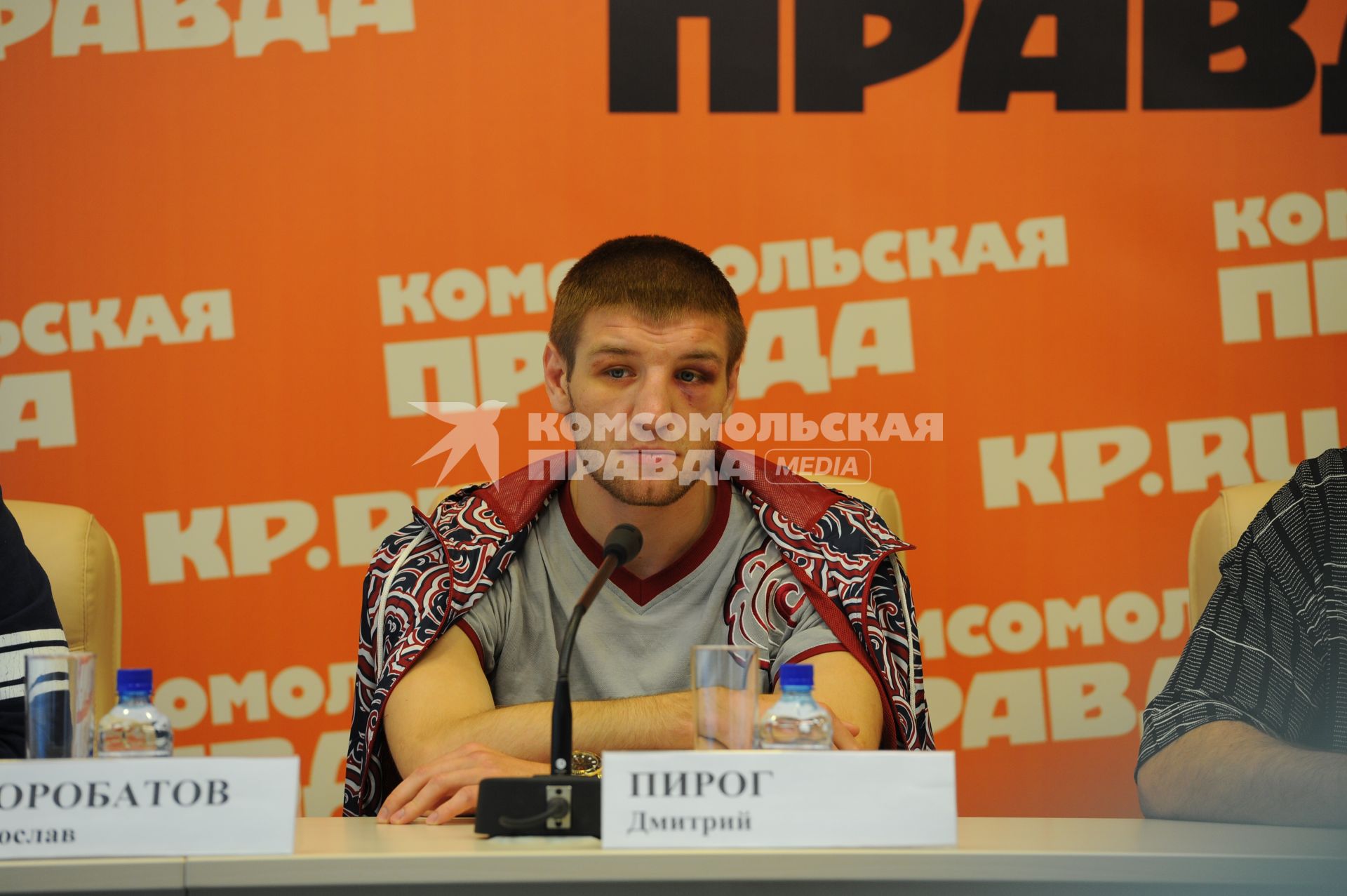 ИД `Комсомольская правда`. Боксер Дмитрий Пирог.