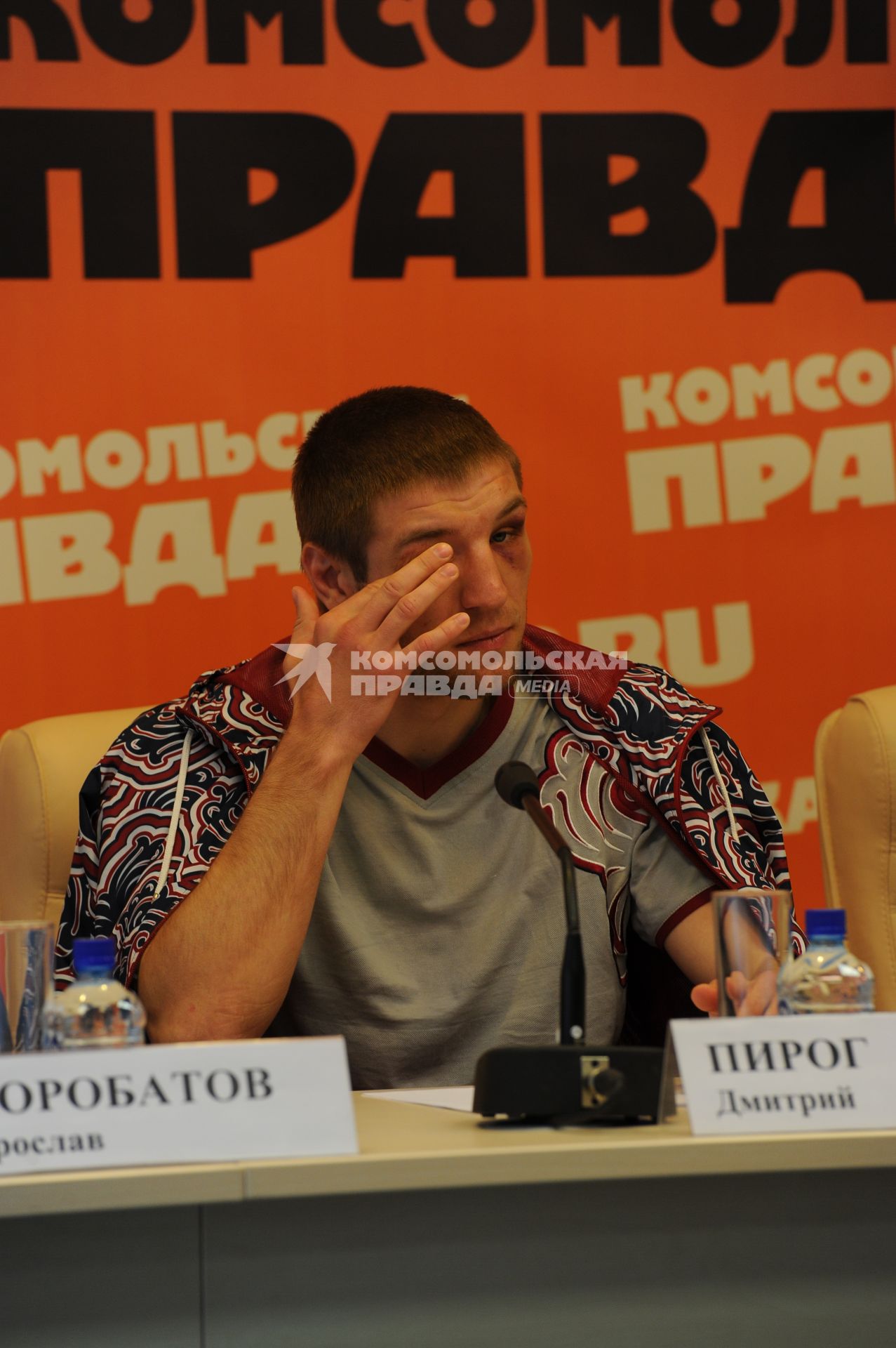 ИД `Комсомольская правда`. Боксер Дмитрий Пирог.