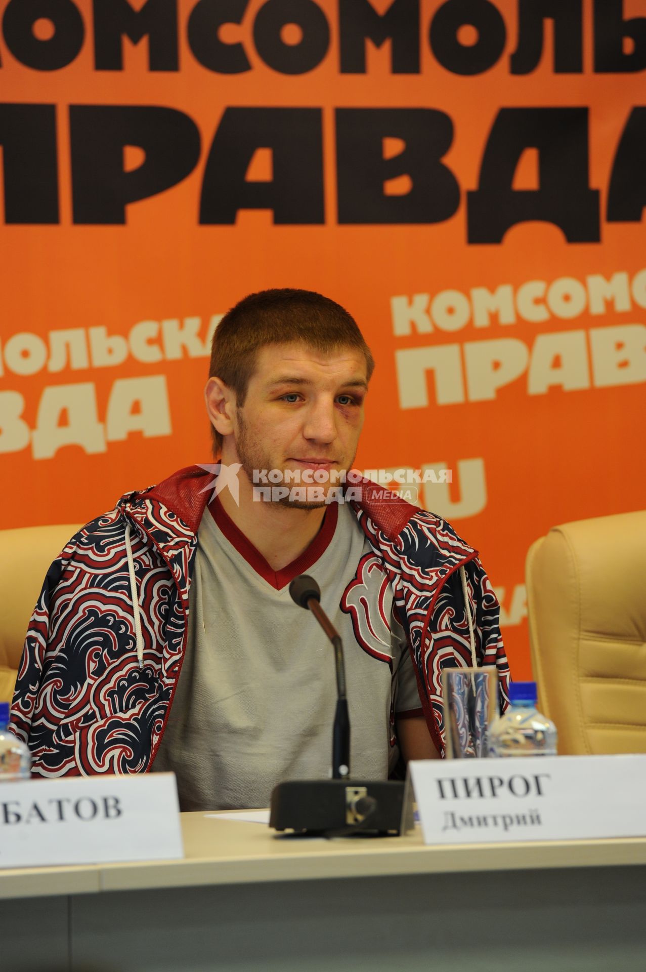 ИД `Комсомольская правда`. Боксер Дмитрий Пирог.