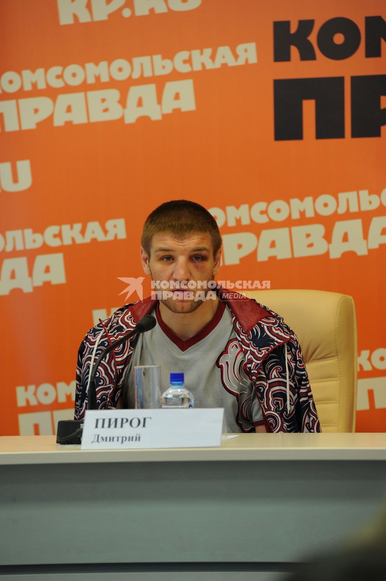 ИД `Комсомольская правда`. Боксер Дмитрий Пирог.