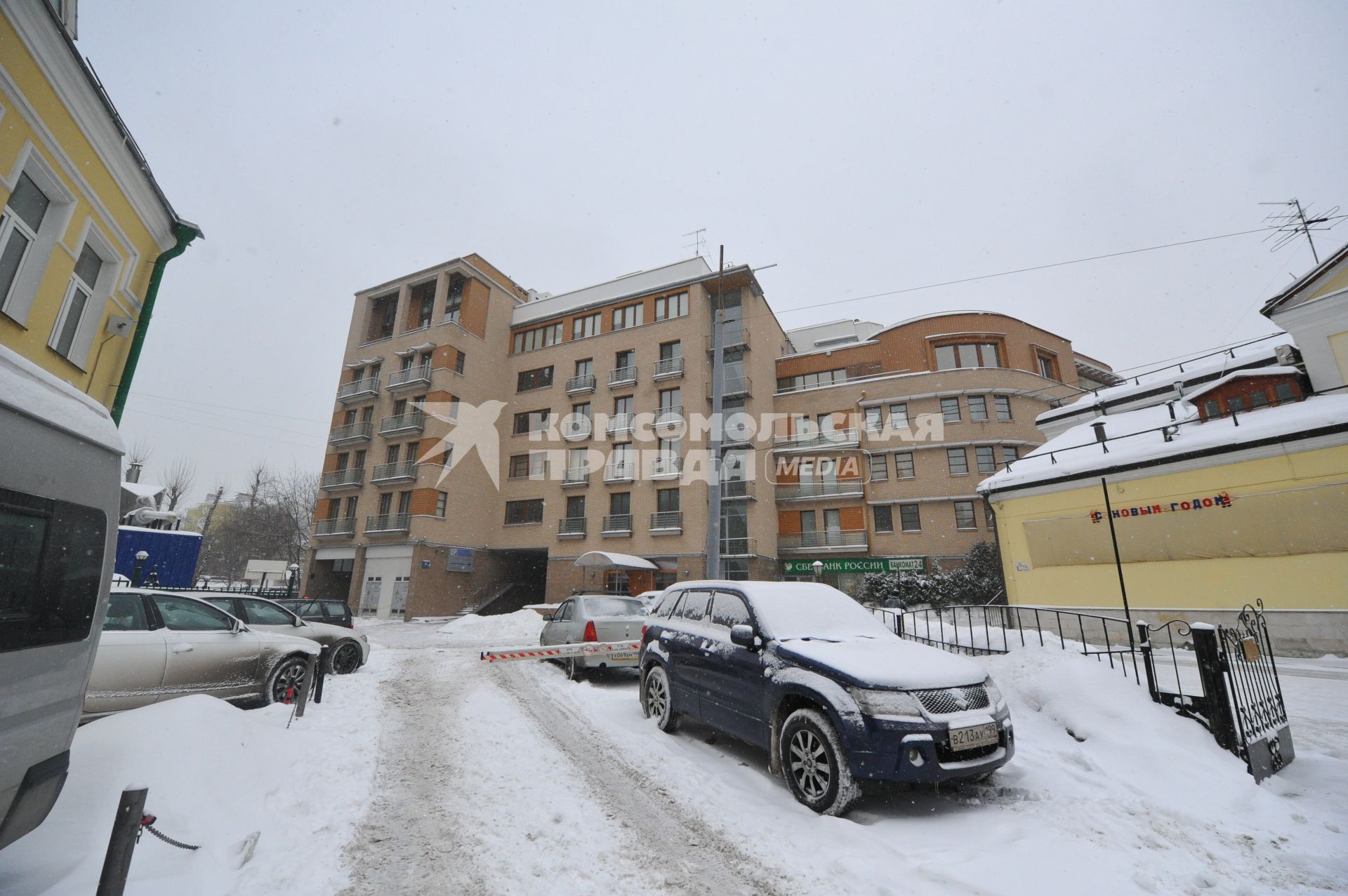 Дом по улице Большая Якиманка, в котором проживает фигуристка Татьяна Навка.