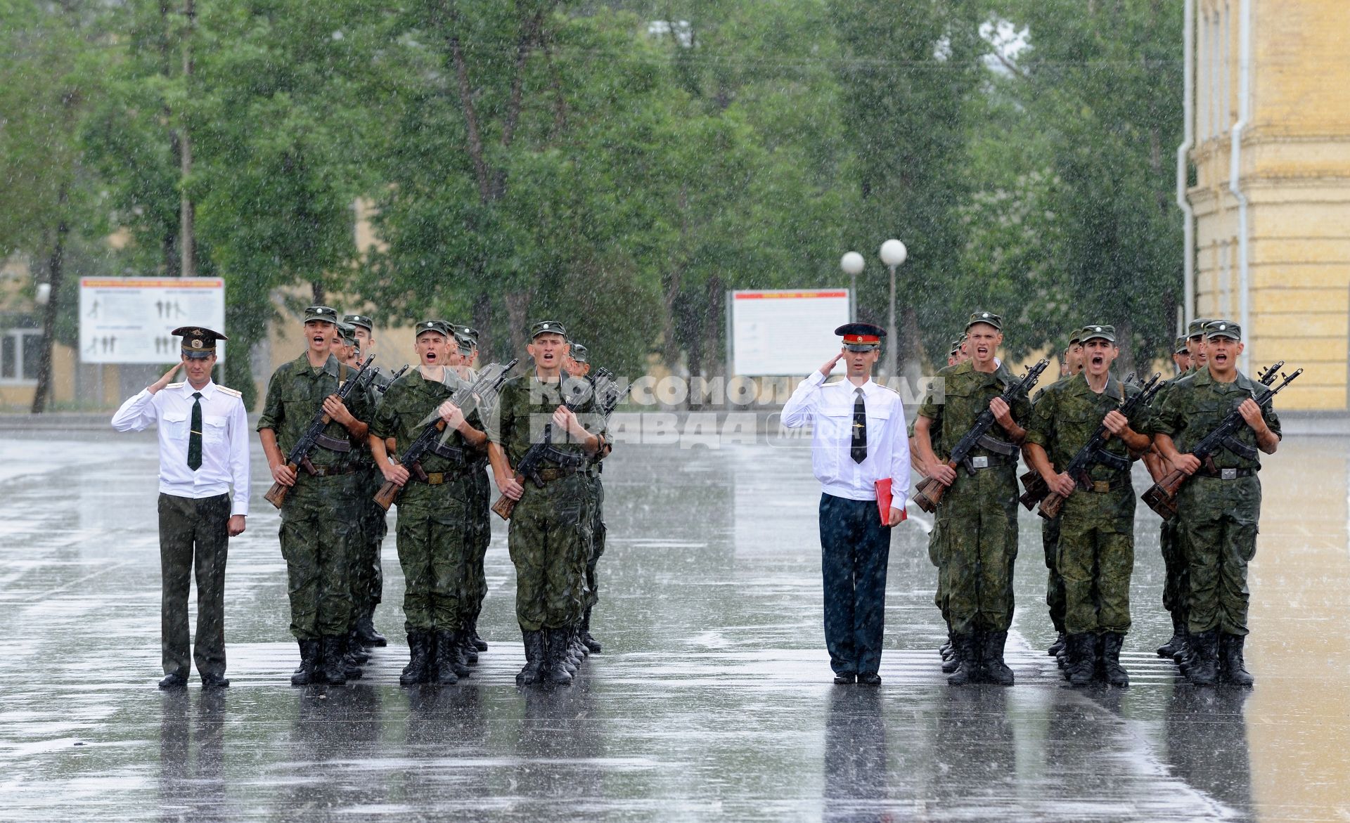 20 мая 2012, Волгоград. Принятие воинской присяги в 20-й Гвардейской мотострелковой бригаде.