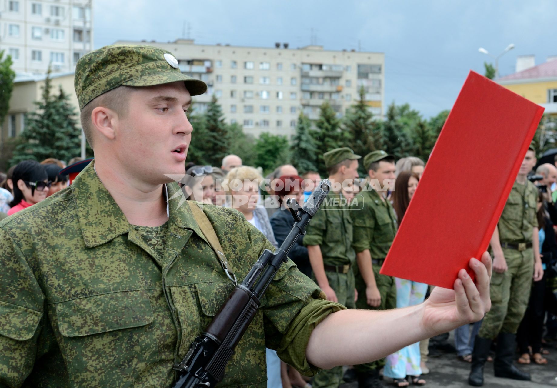 20 мая 2012, Волгоград. Принятие воинской присяги в 20-й Гвардейской мотострелковой бригаде.