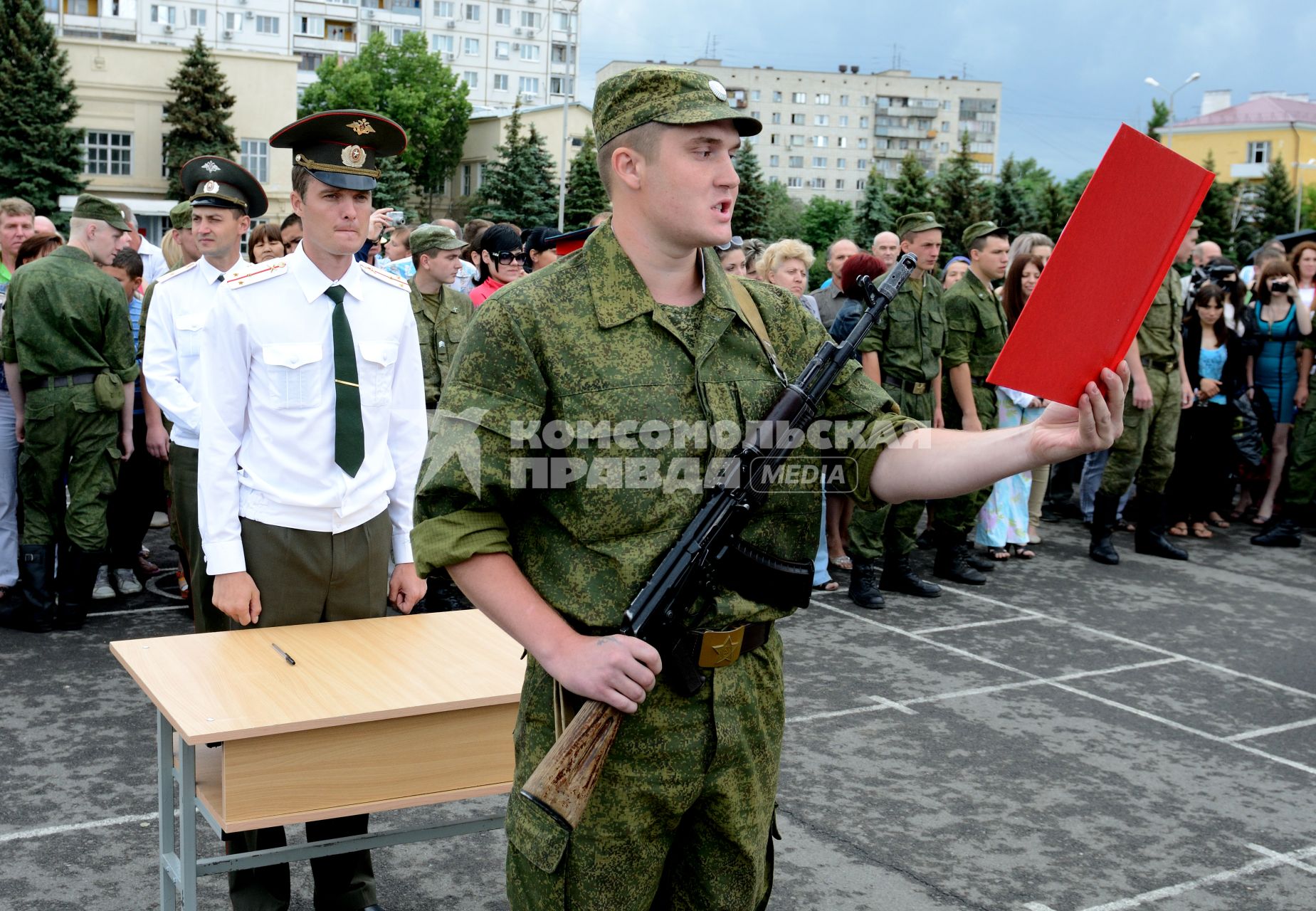 20 мая 2012, Волгоград. Принятие воинской присяги в 20-й Гвардейской мотострелковой бригаде.