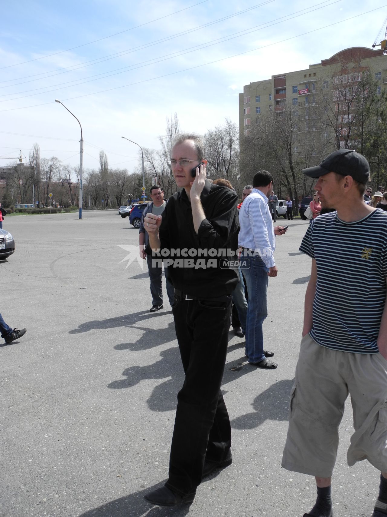 Голодовка в Астрахани, организованная бывшим кандидатом в мэры г. Астрахань Олегом Шеиным (на снимке)  и группой его сторонников против результатов выборов мэра Астрахани и по их заявлениям сфальсифицированных.