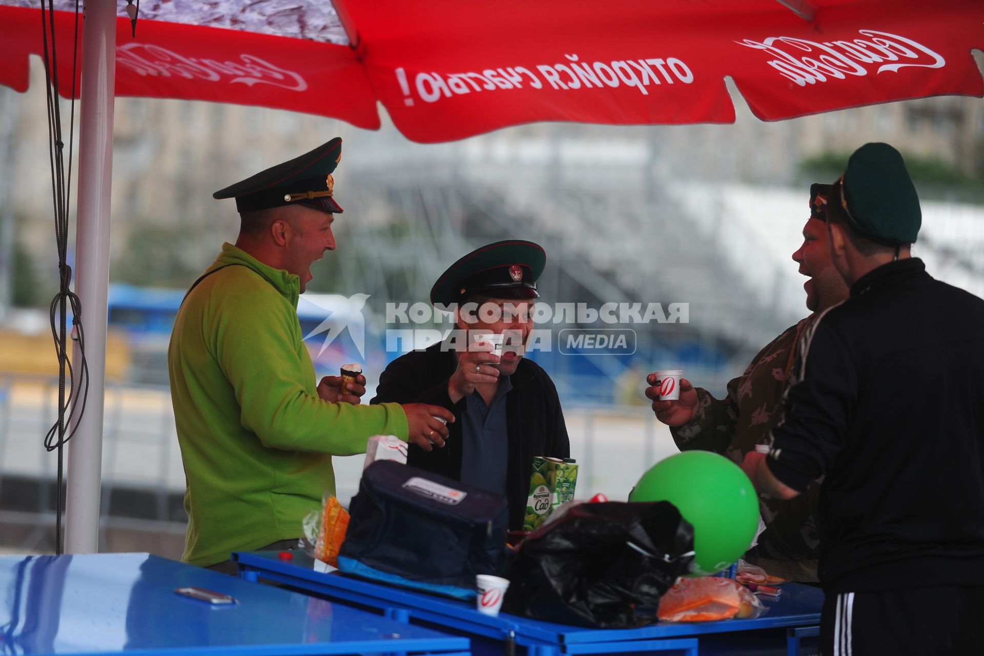 День пограничника на Поклонной горе.