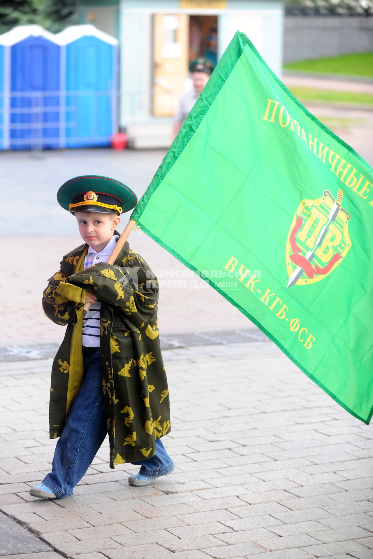 День пограничника на Поклонной горе.