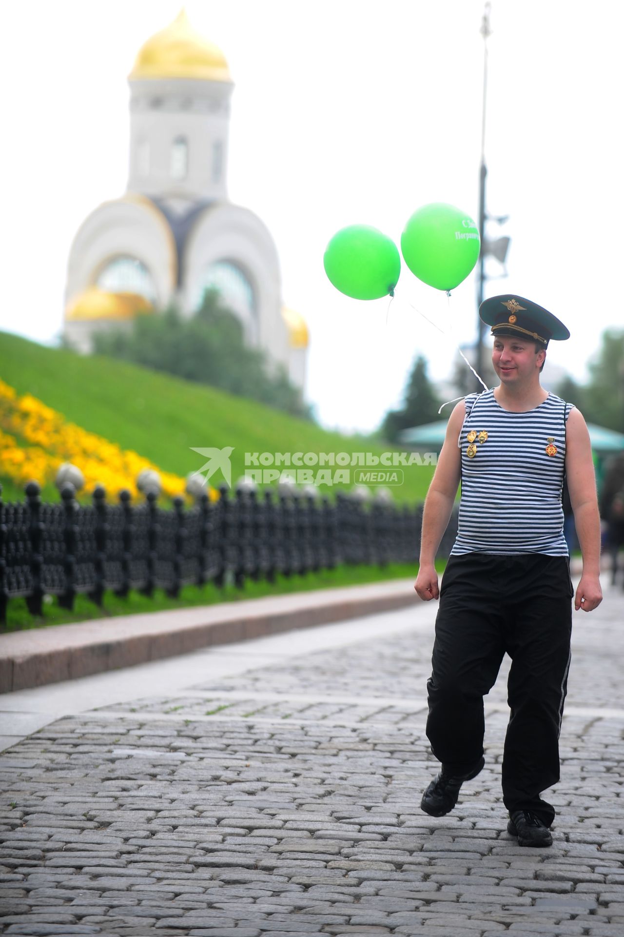 День пограничника на Поклонной горе.