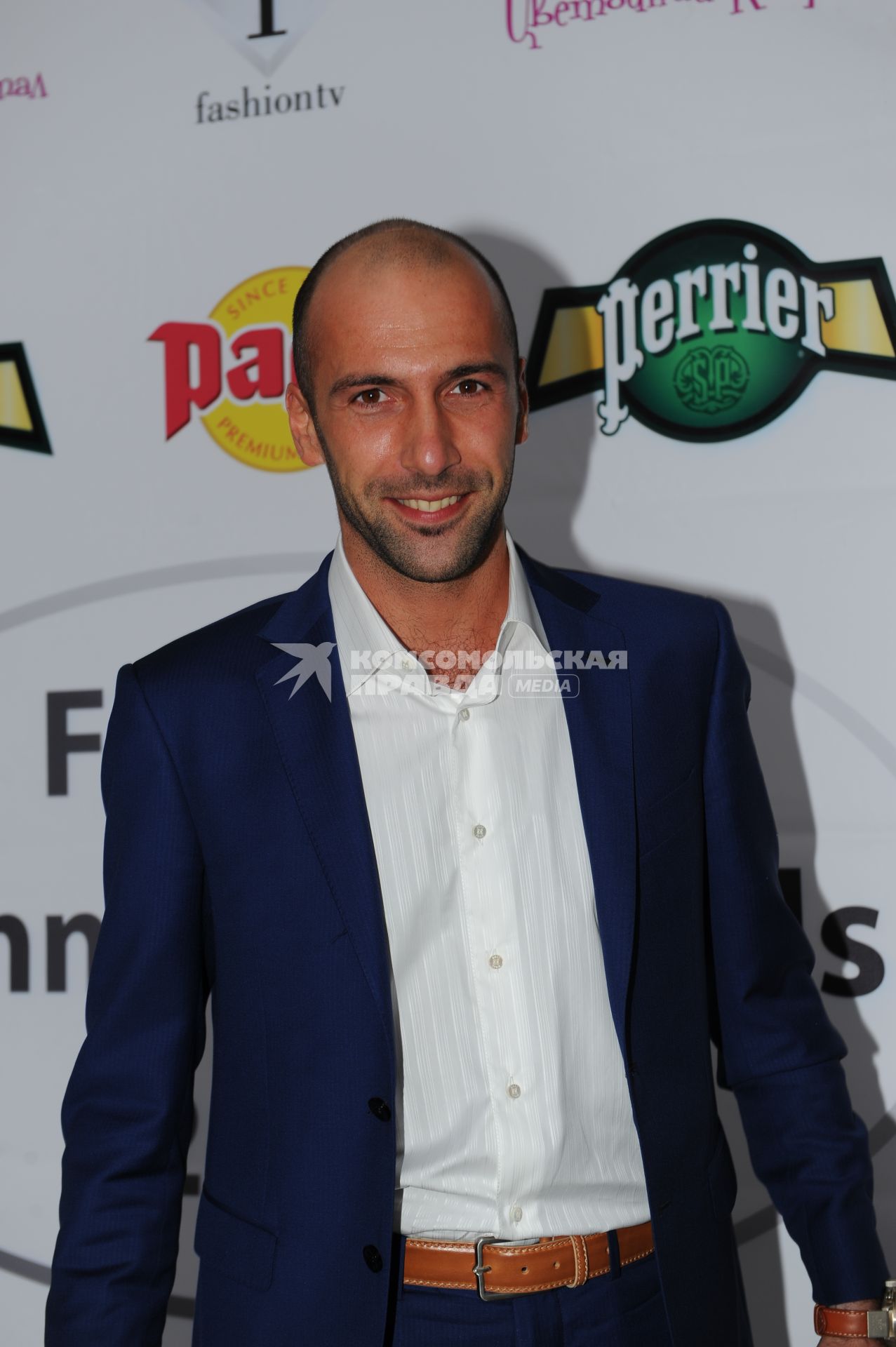Церемонии вручения премии телеканала Fashion TV `Fashion Summer Awards 2012` в ресторане `Royal Bar`. На снимке: танцор Евгений Папунаишвили.