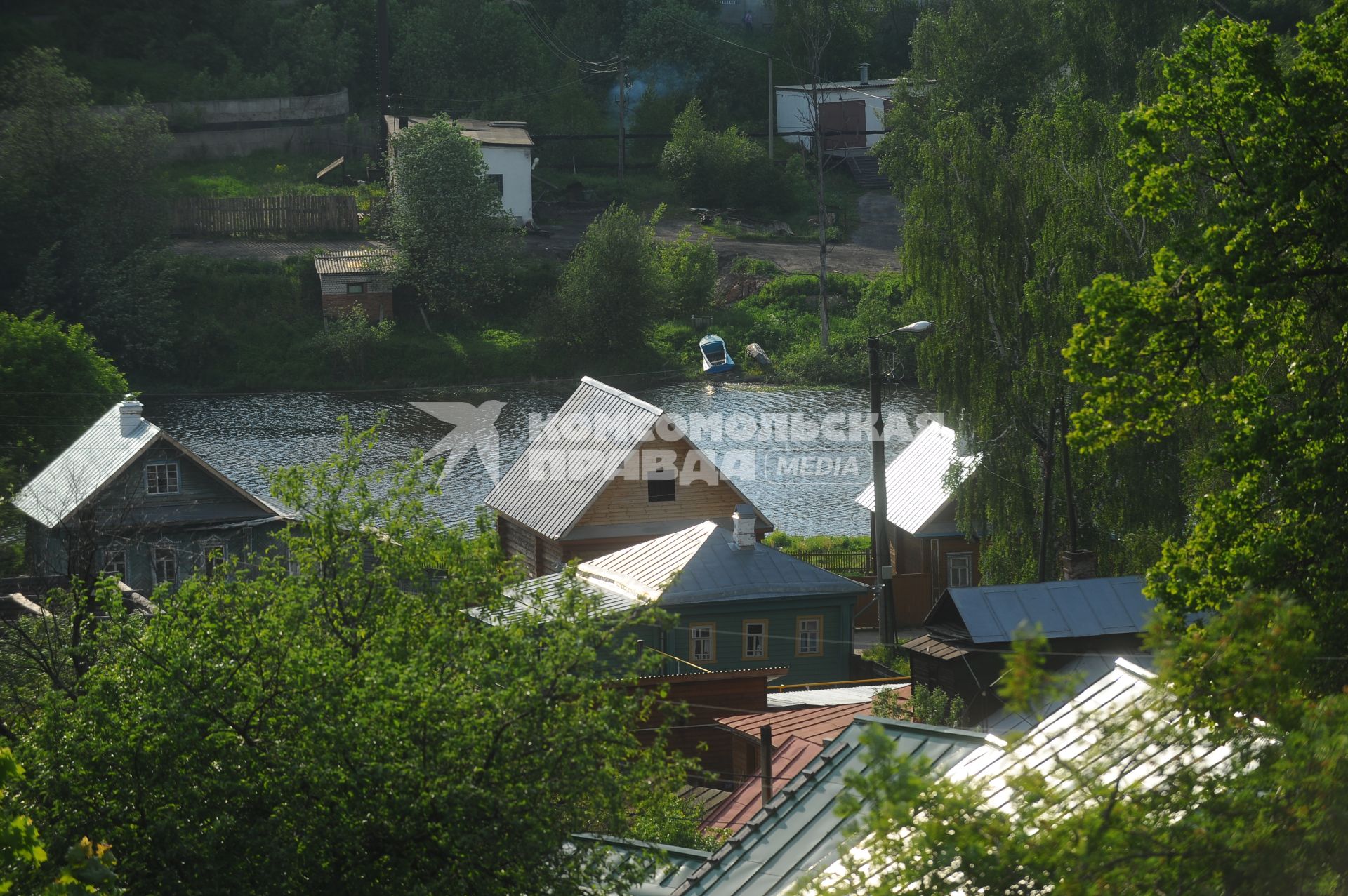 Виды Плёса. Река Шохонка.