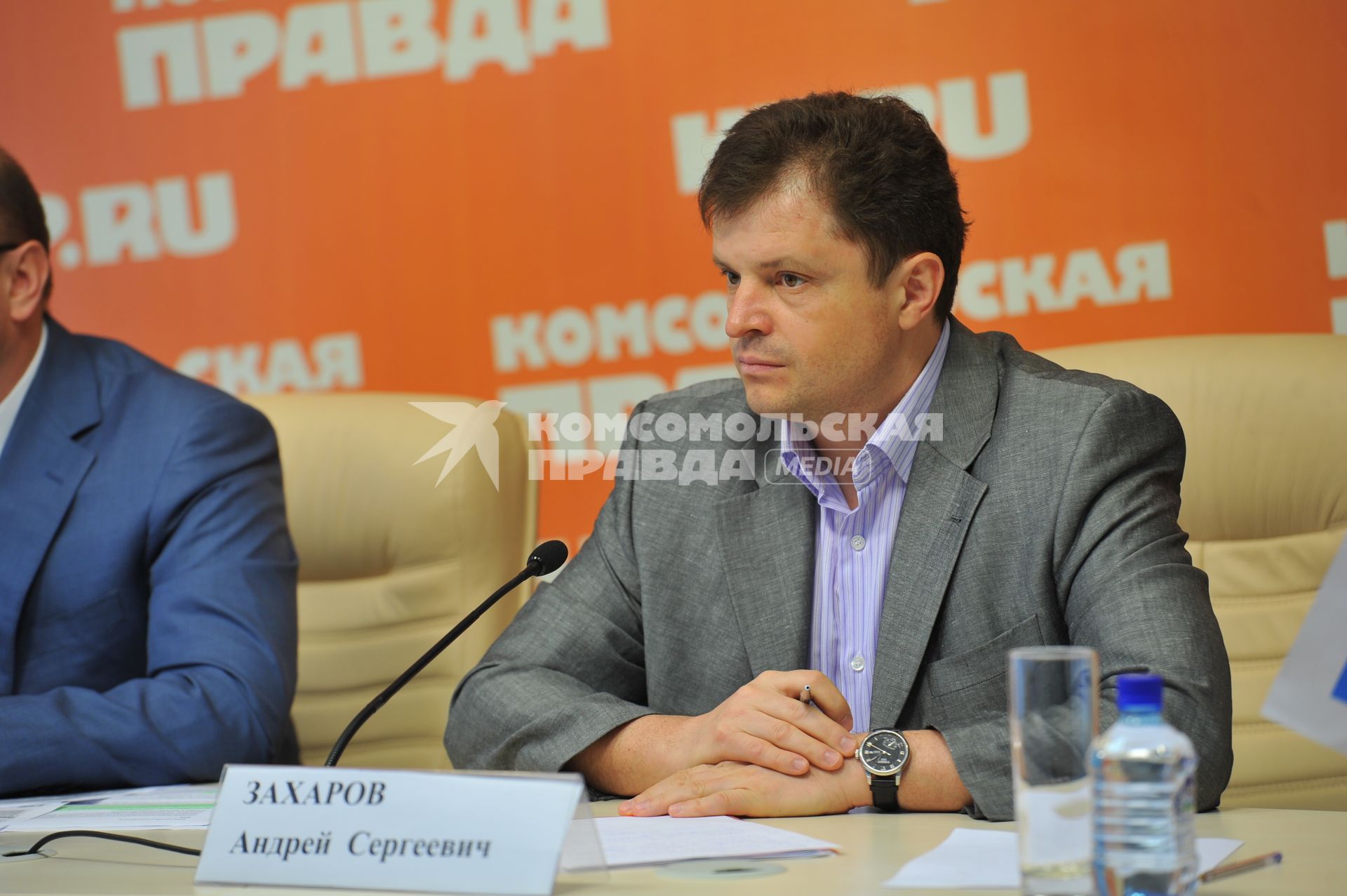 ИД `Комсомольская правда`. Заместитель генерального директора ВолгаТелекома Андрей Захаров.