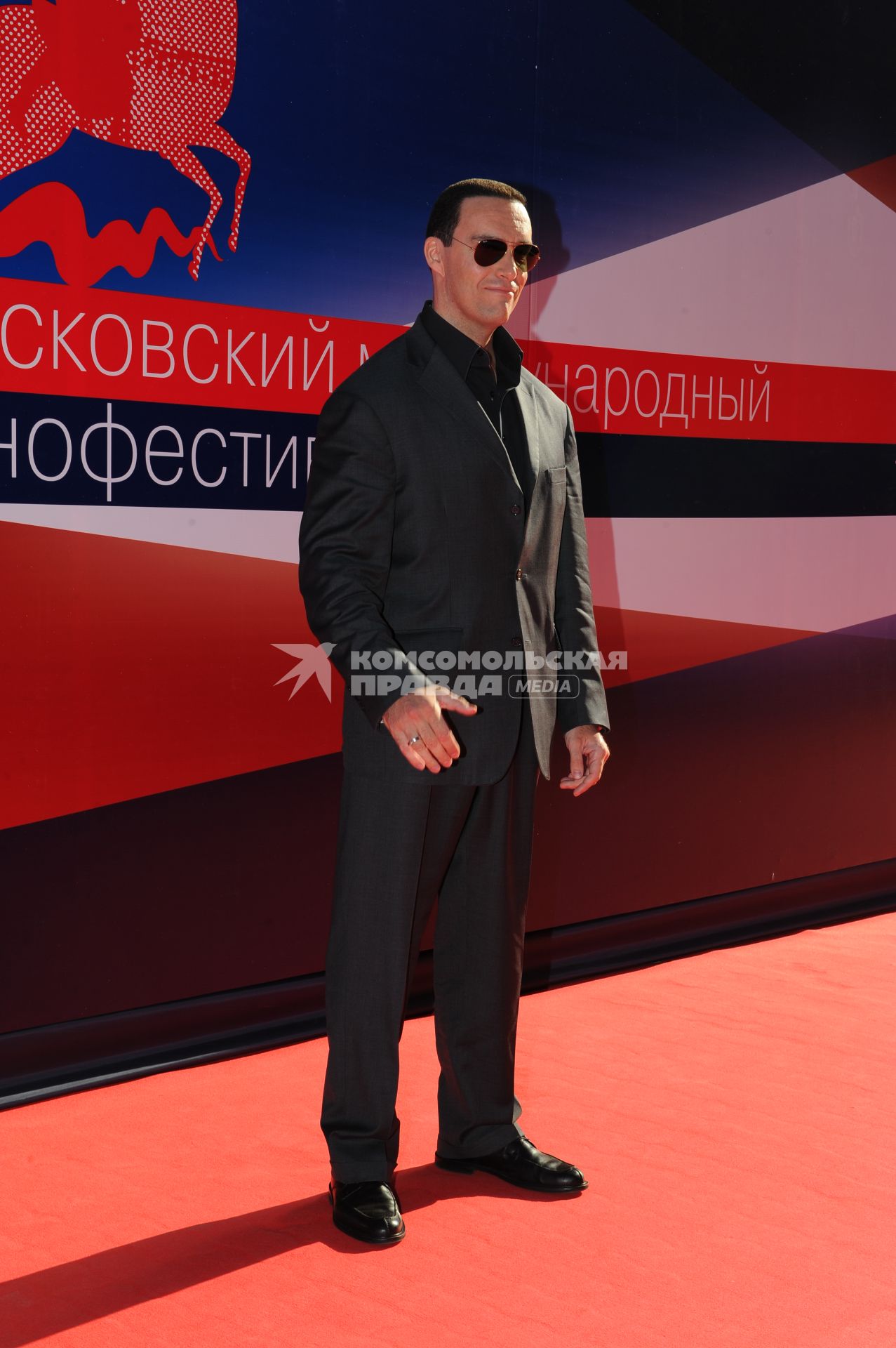 34-ый Московский международный кинофестиваль (ММКФ). На снимке: актер Александр Невский.