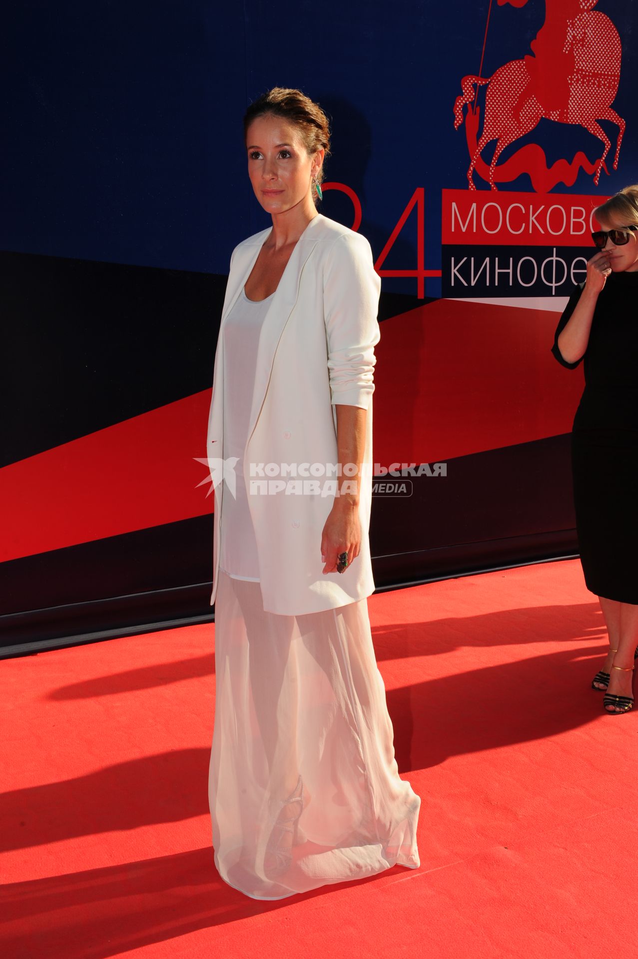 34-ый Московский международный кинофестиваль (ММКФ). На снимке: актриса Ольга Сутулова
