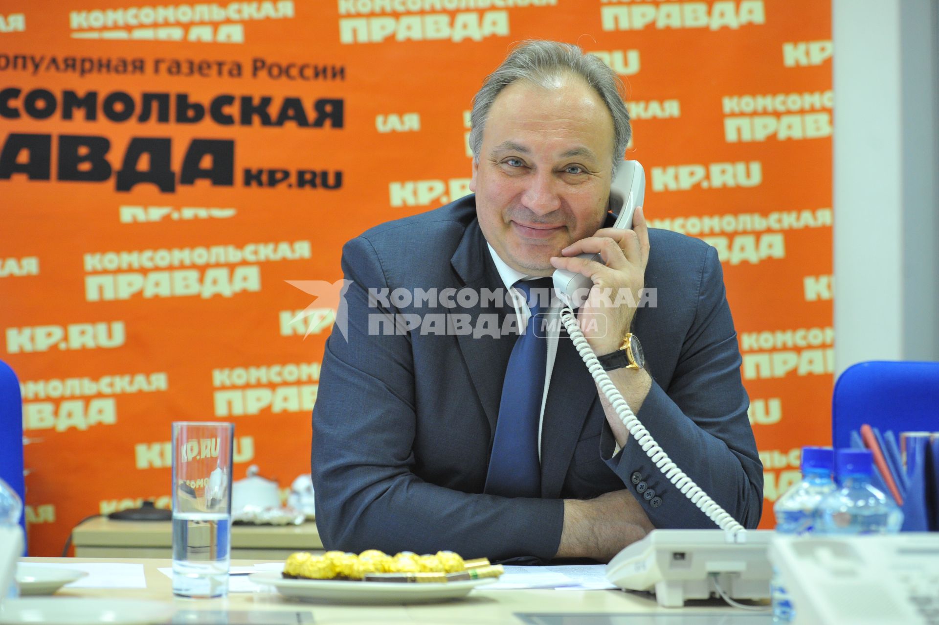 ИД `Комсомольская правда`. Префект Западного административного округа (ЗАО) города Москвы Алексей Александров.