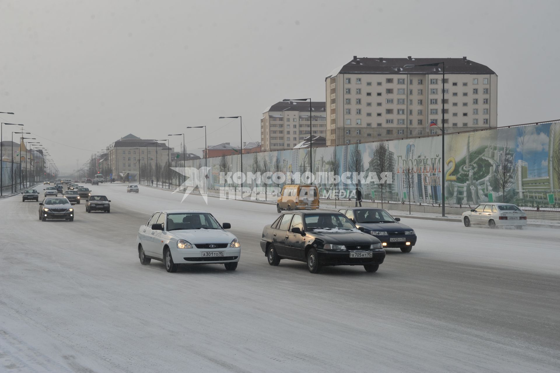 Виды Грозного.