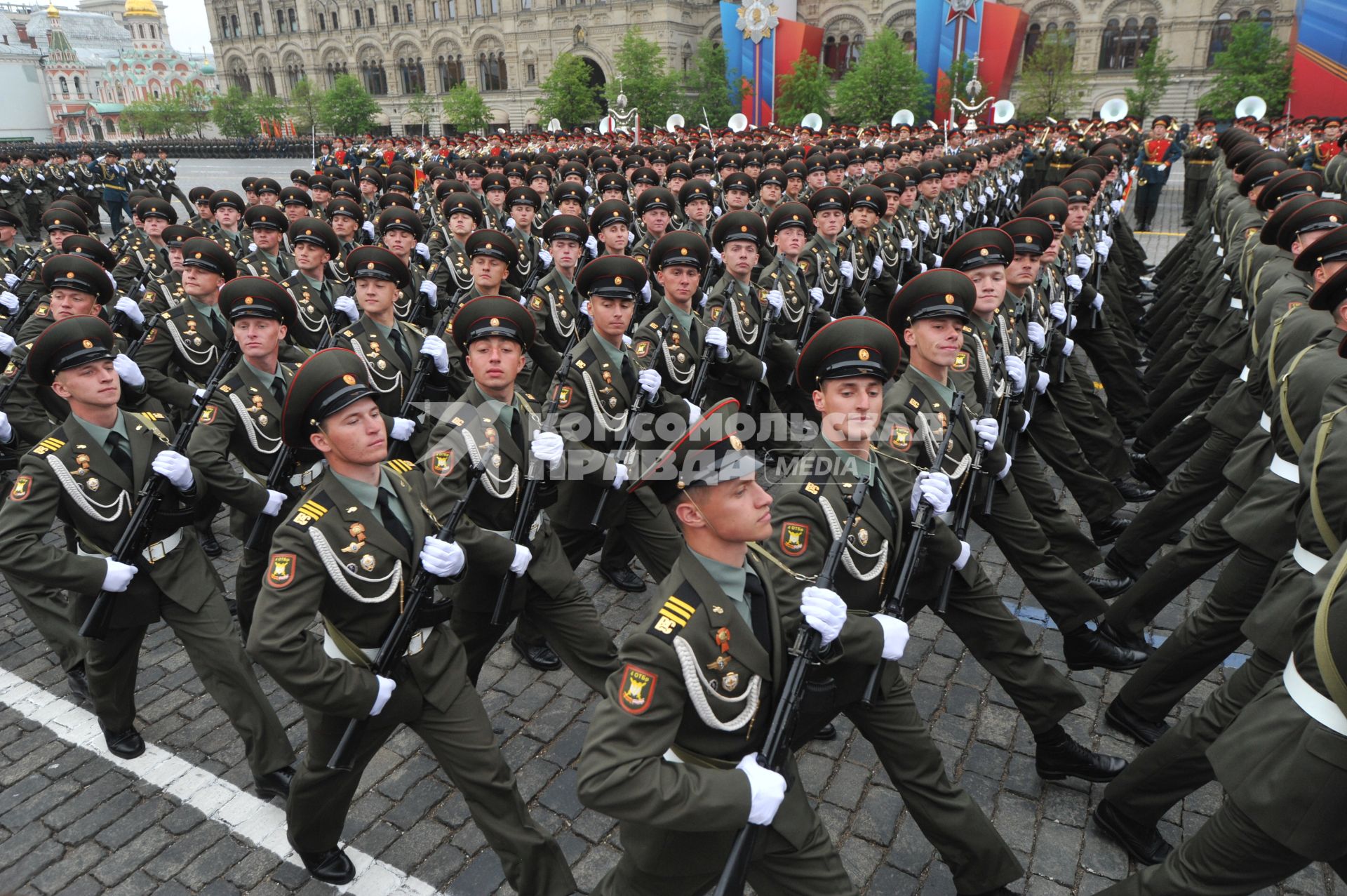 Парад на Красной площади, посвященный 67-й годовщине Победы в Великой Отечественной войне.