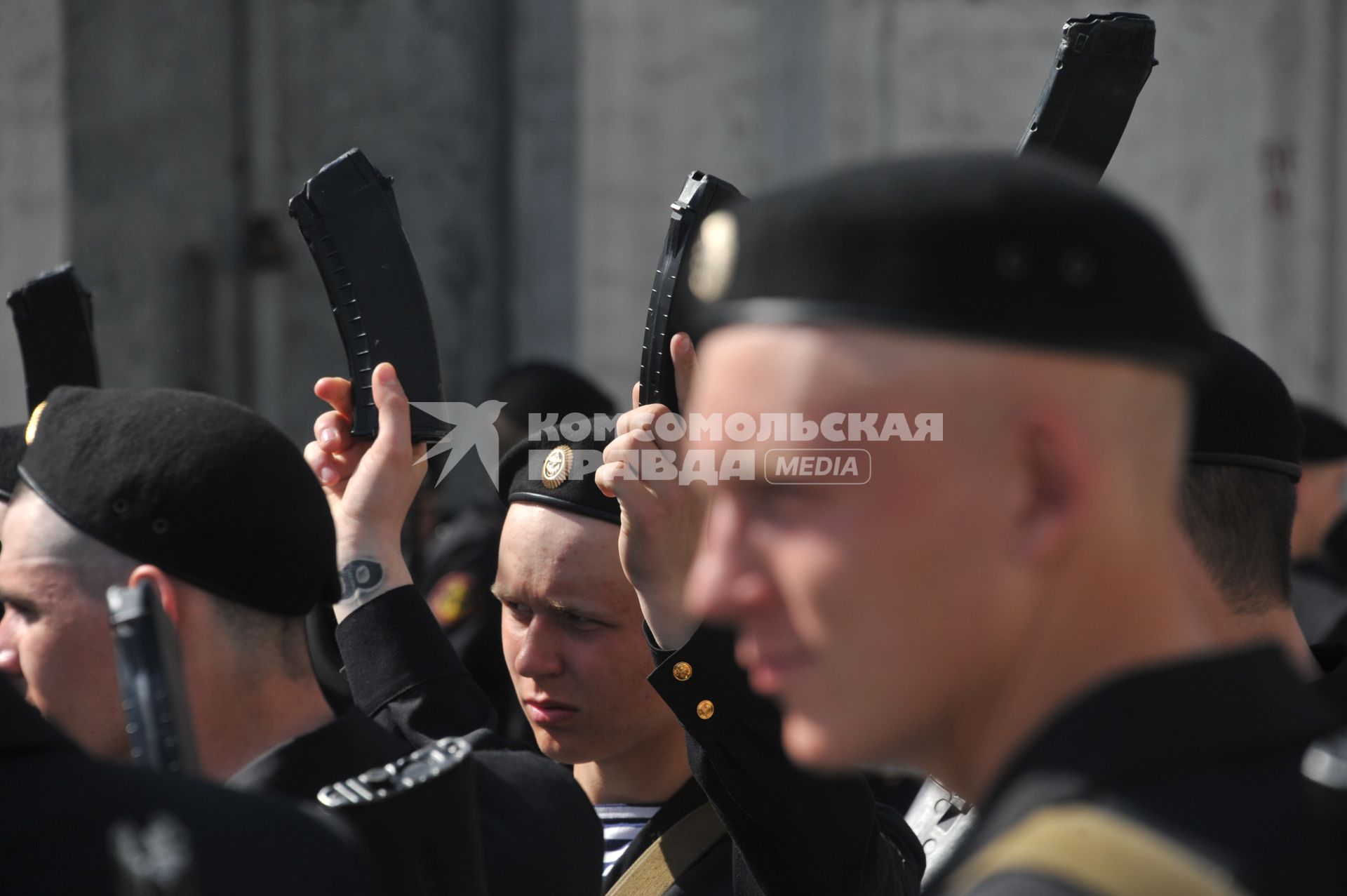 Генеральная репетиция Парада Победы на Красной площади.