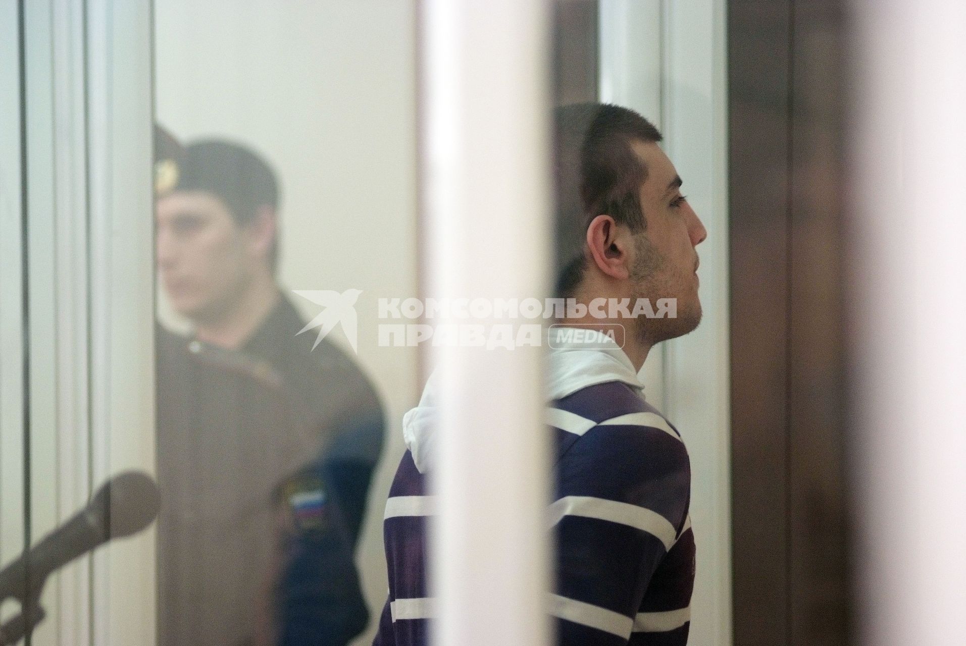 23-летний Черкес Рустамов во время вынесения ему приговора о пожизненном заключении по делу о взрыве у Дворца Культуры в Ставрополе, 13 марта 2012, Ставрополь, Краевой суд.