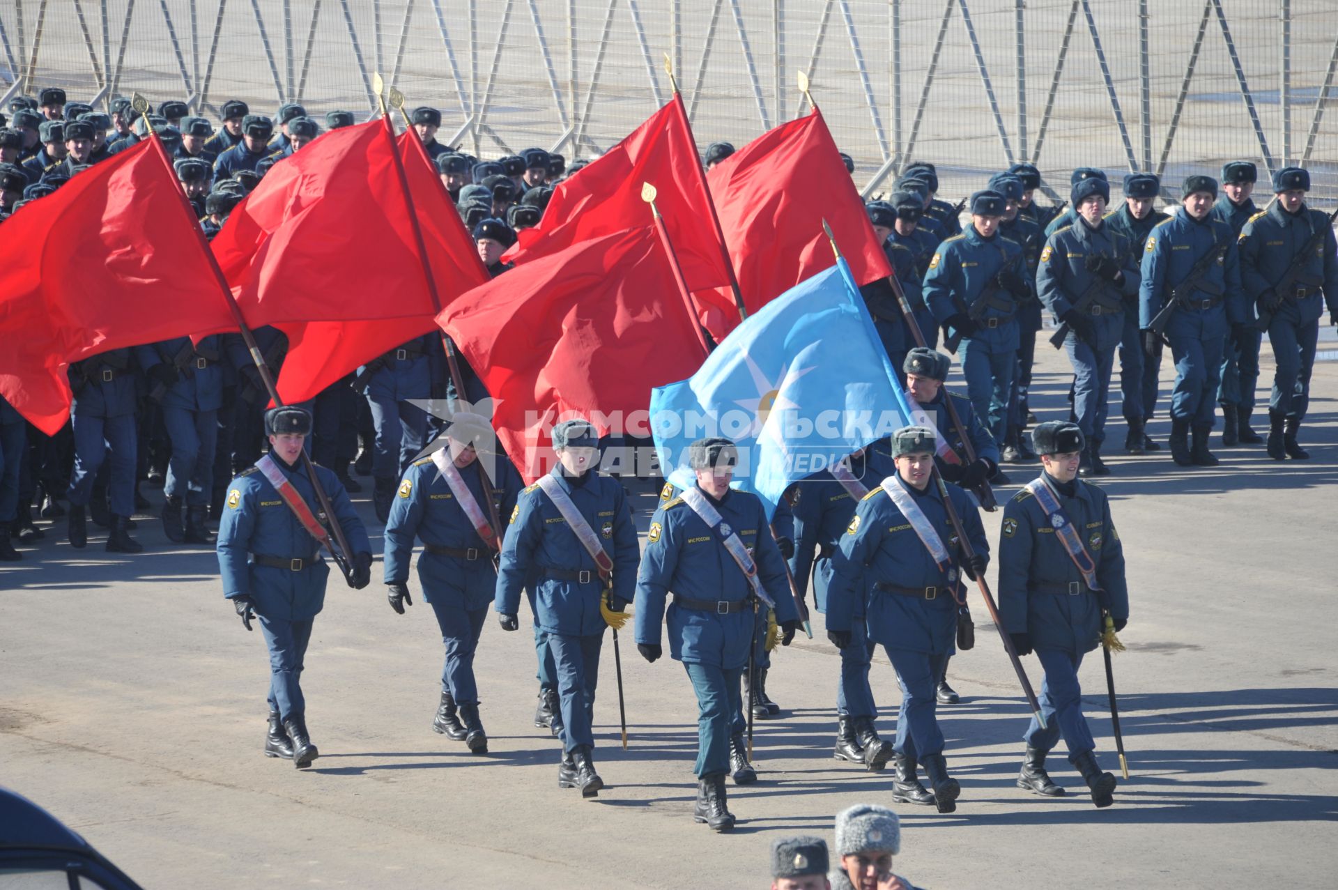 Репетиция Парада Победы в Алабино