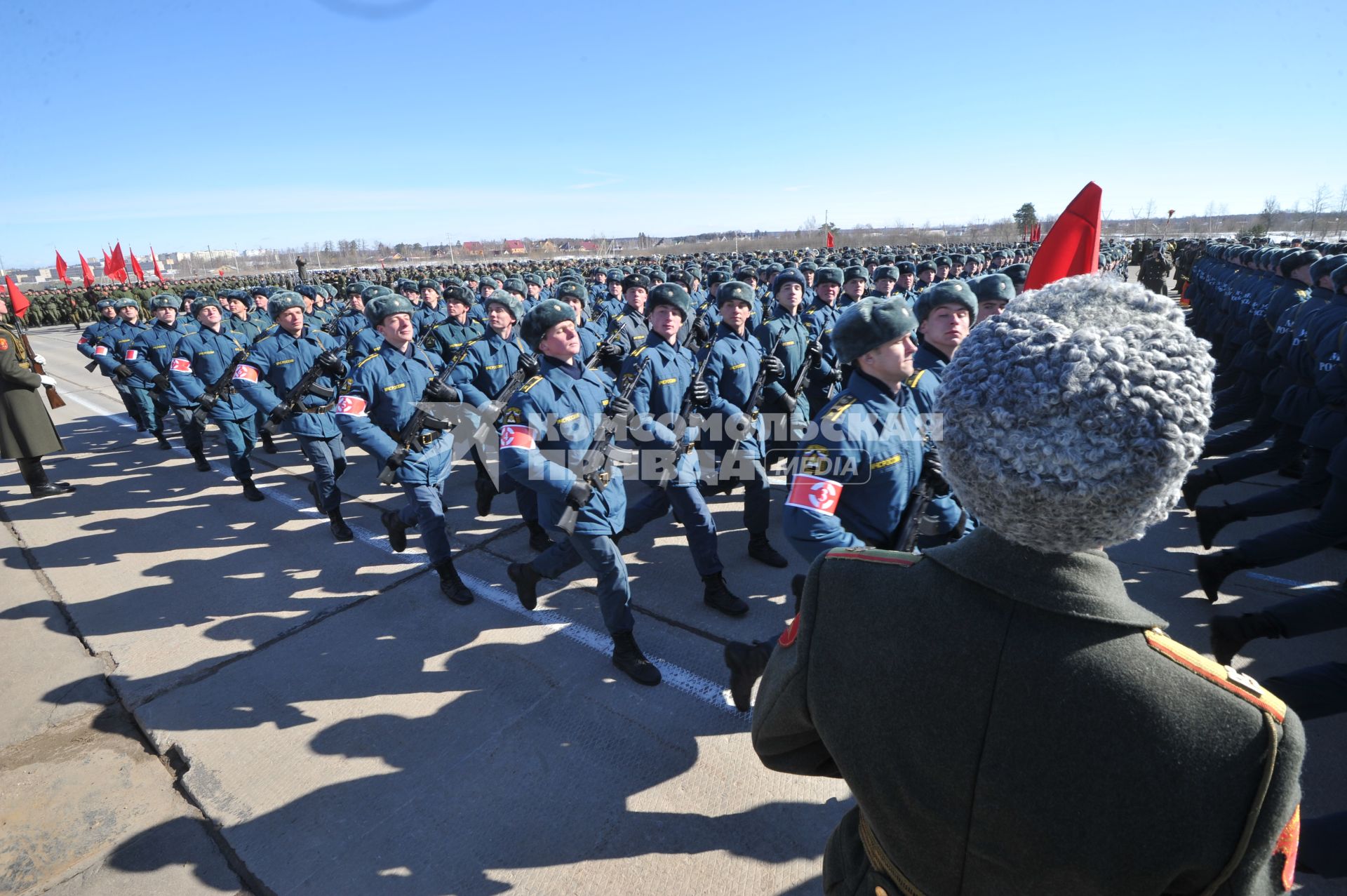 Репетиция Парада Победы в Алабино