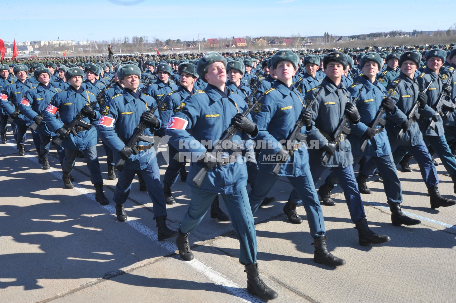 Репетиция Парада Победы в Алабино