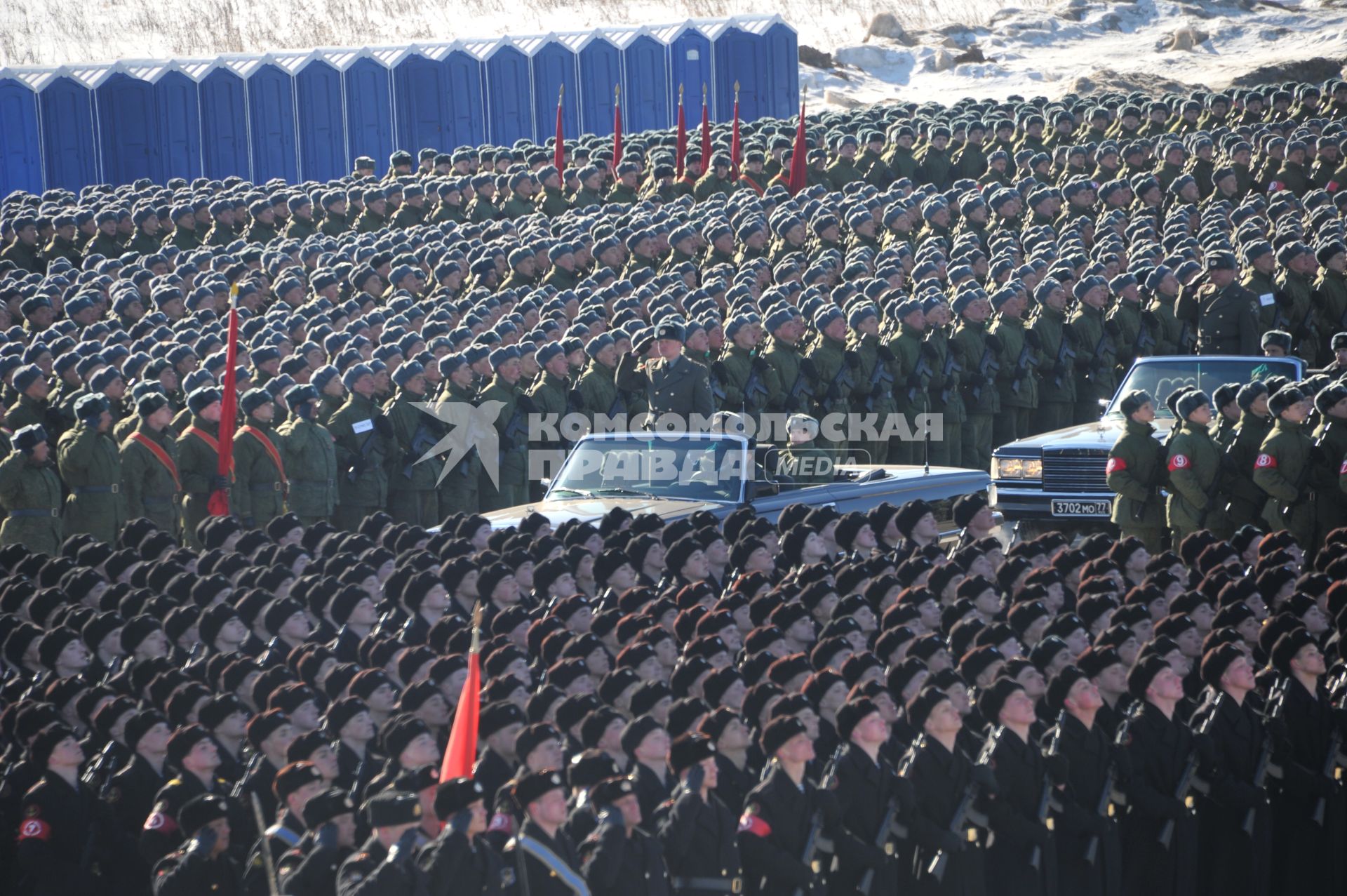 Репетиция Парада Победы в Алабино