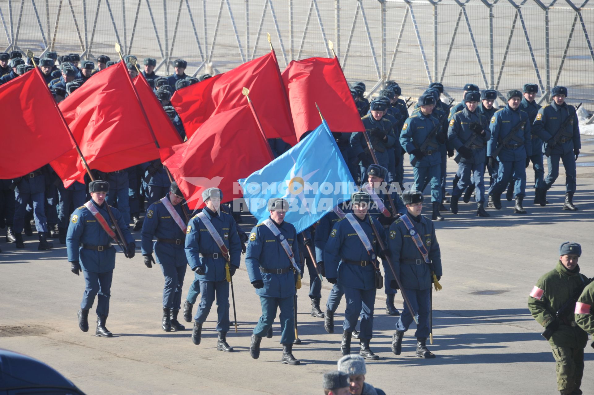 Репетиция Парада Победы в Алабино