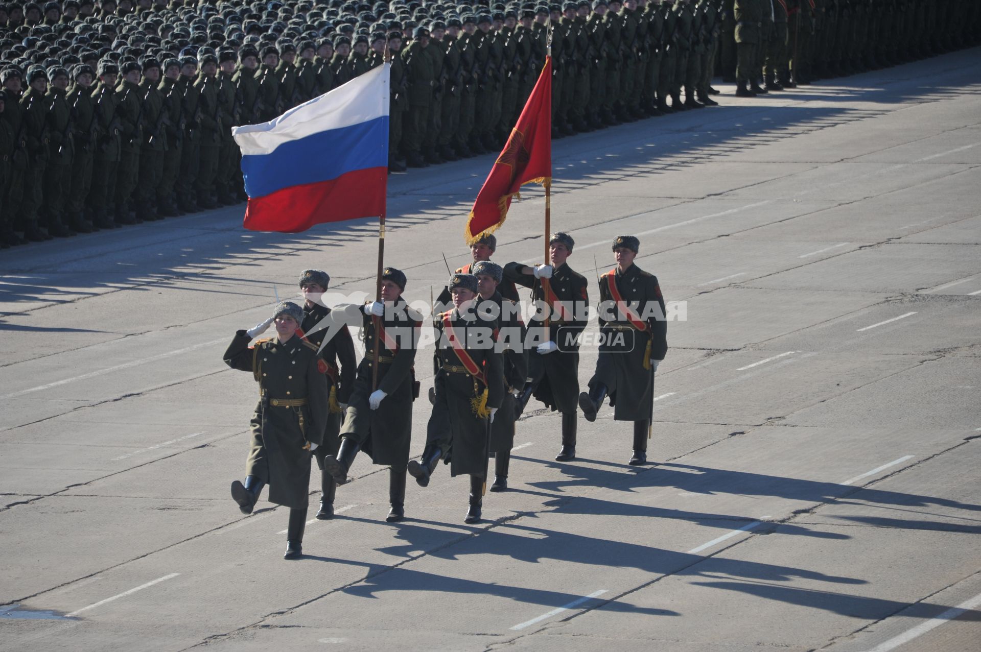 Репетиция Парада Победы в Алабино