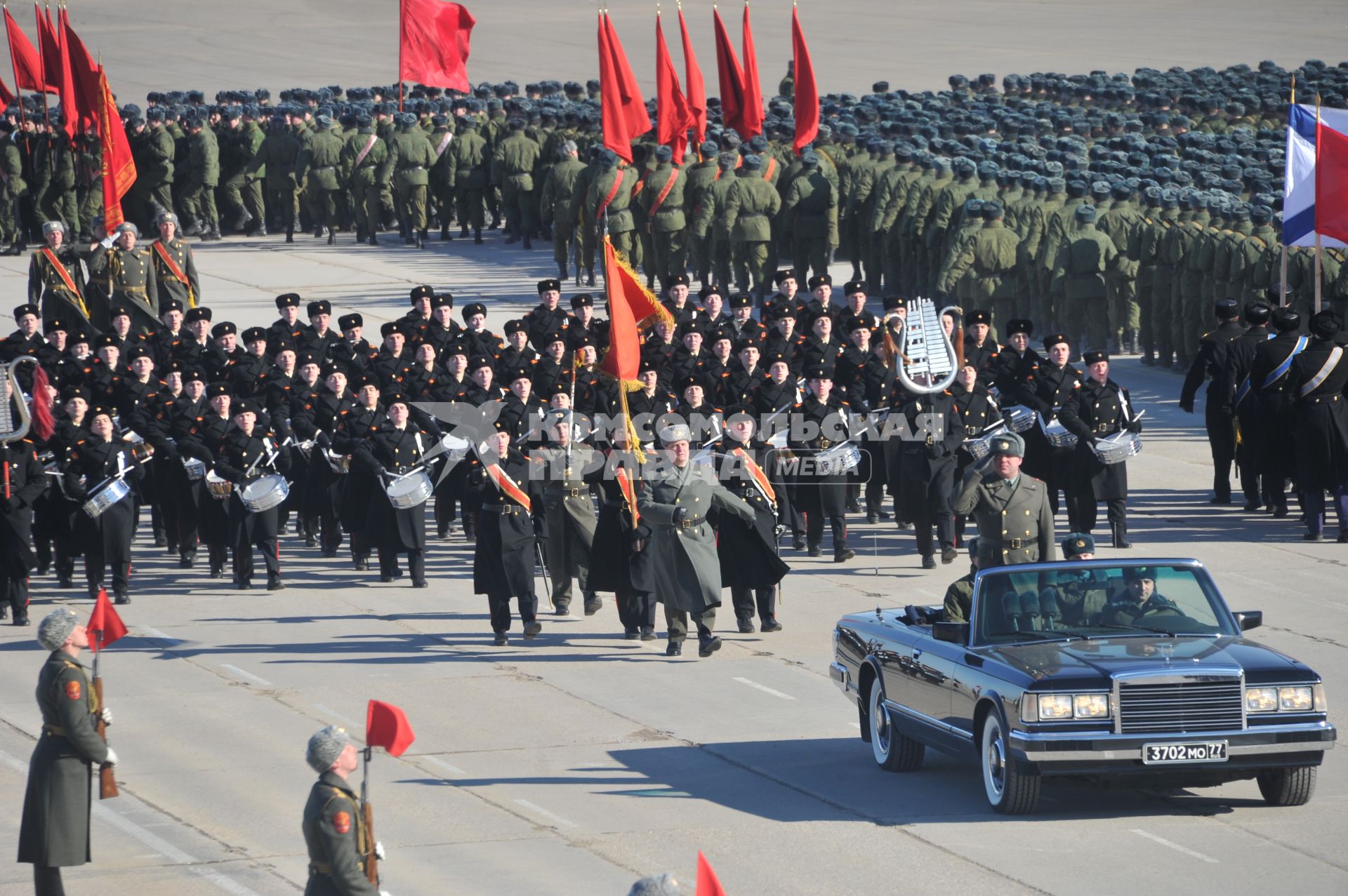 Репетиция Парада Победы в Алабино