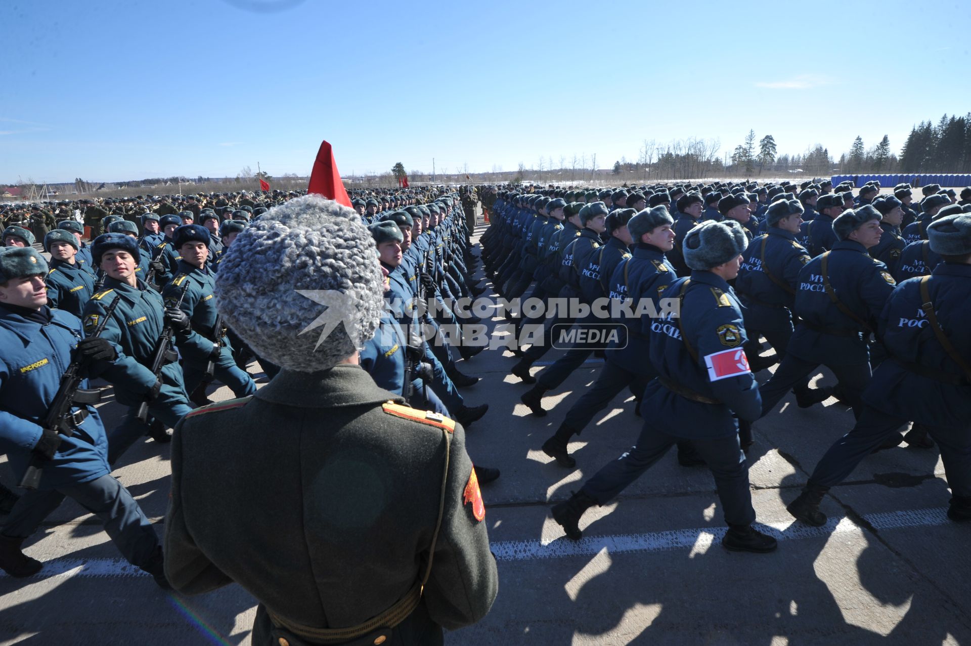 Репетиция Парада Победы в Алабино