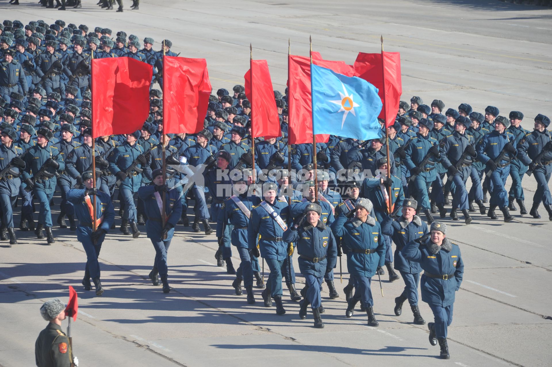 Репетиция Парада Победы в Алабино