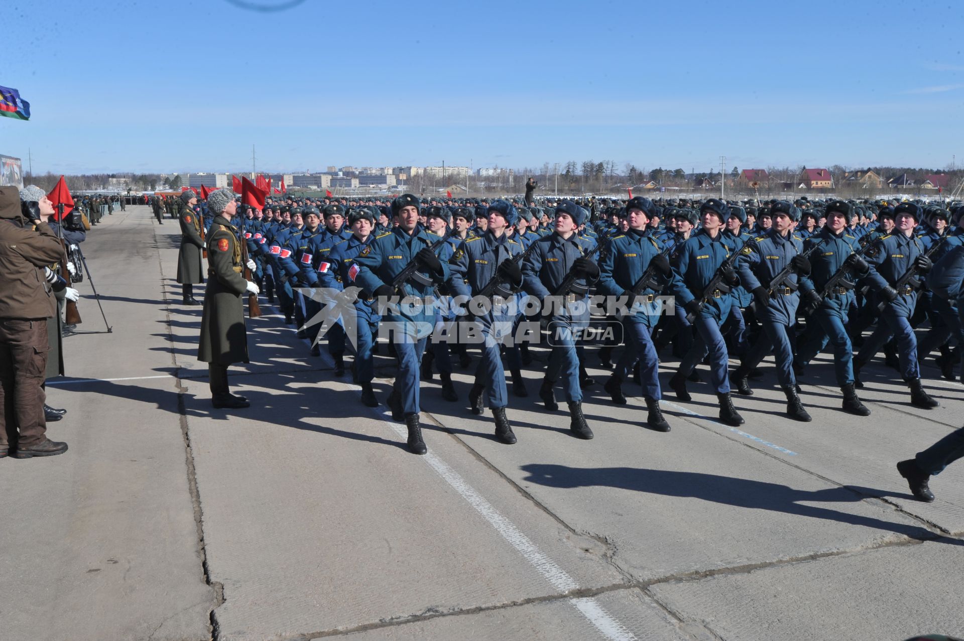 Репетиция Парада Победы в Алабино