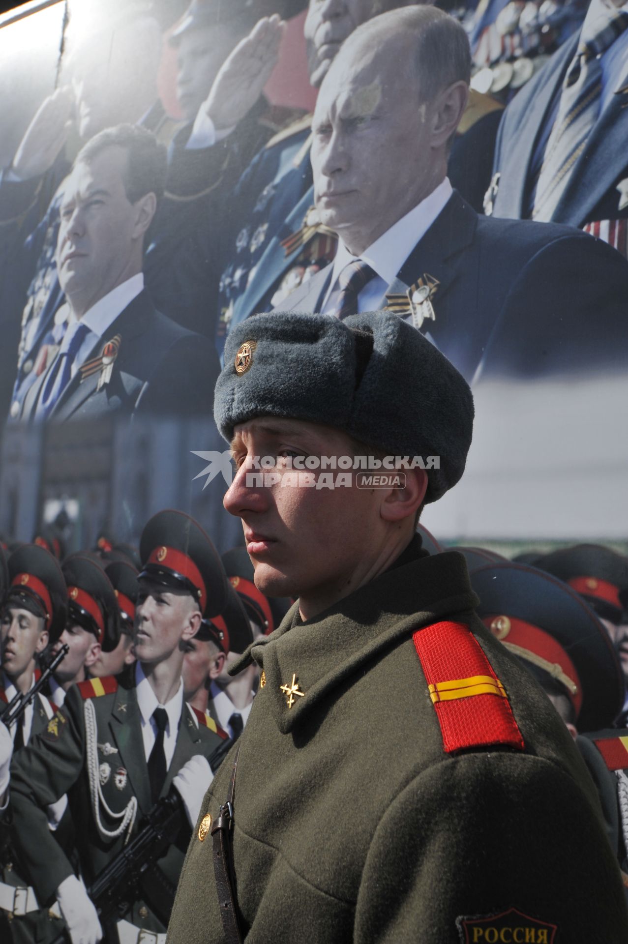 Репетиция Парада Победы в Алабино