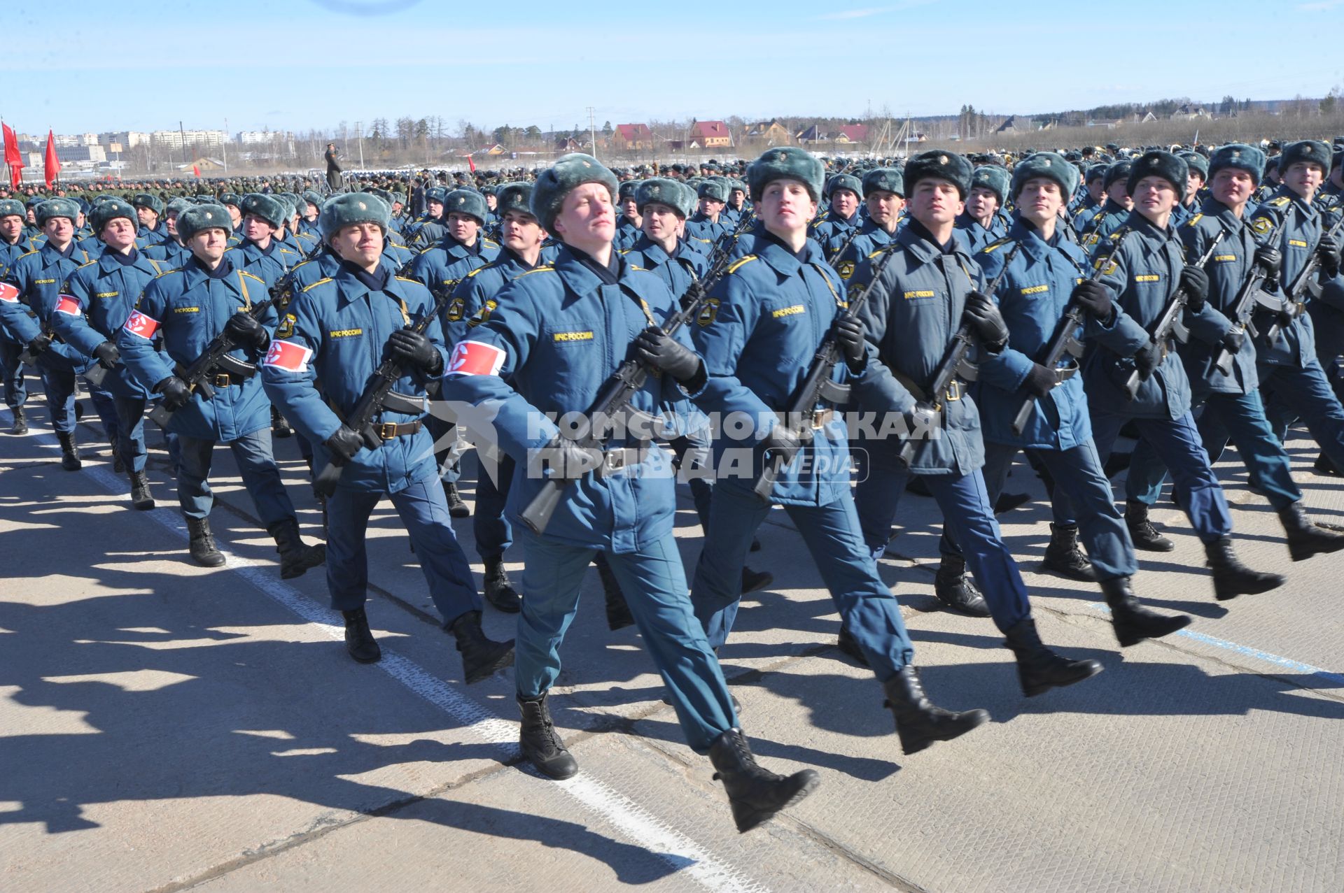 Репетиция Парада Победы в Алабино