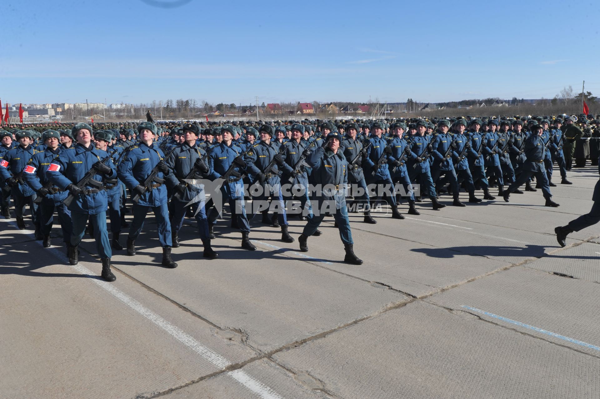 Репетиция Парада Победы в Алабино