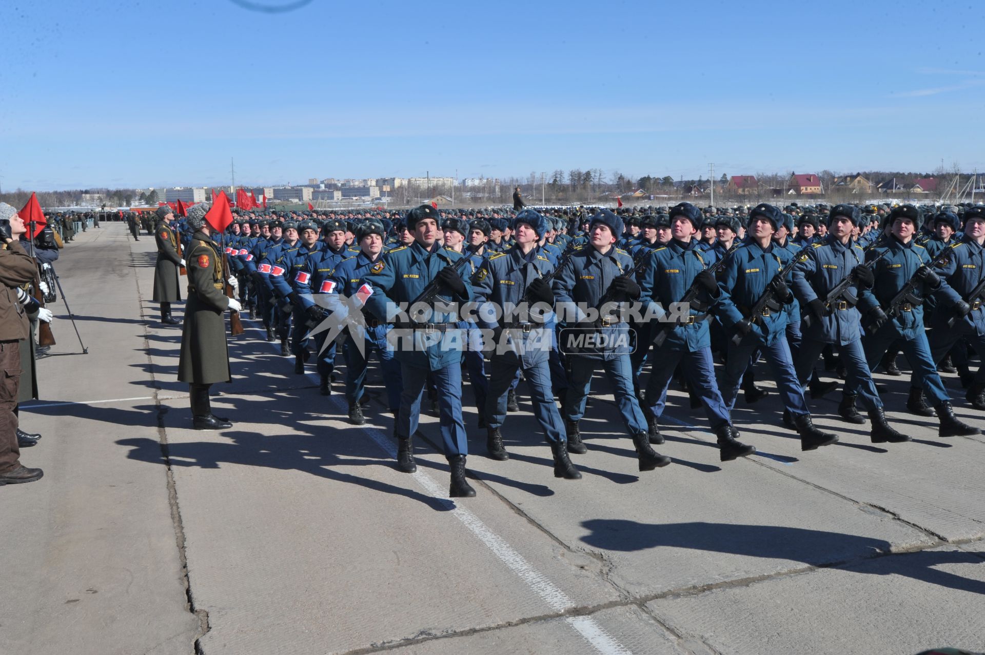 Репетиция Парада Победы в Алабино