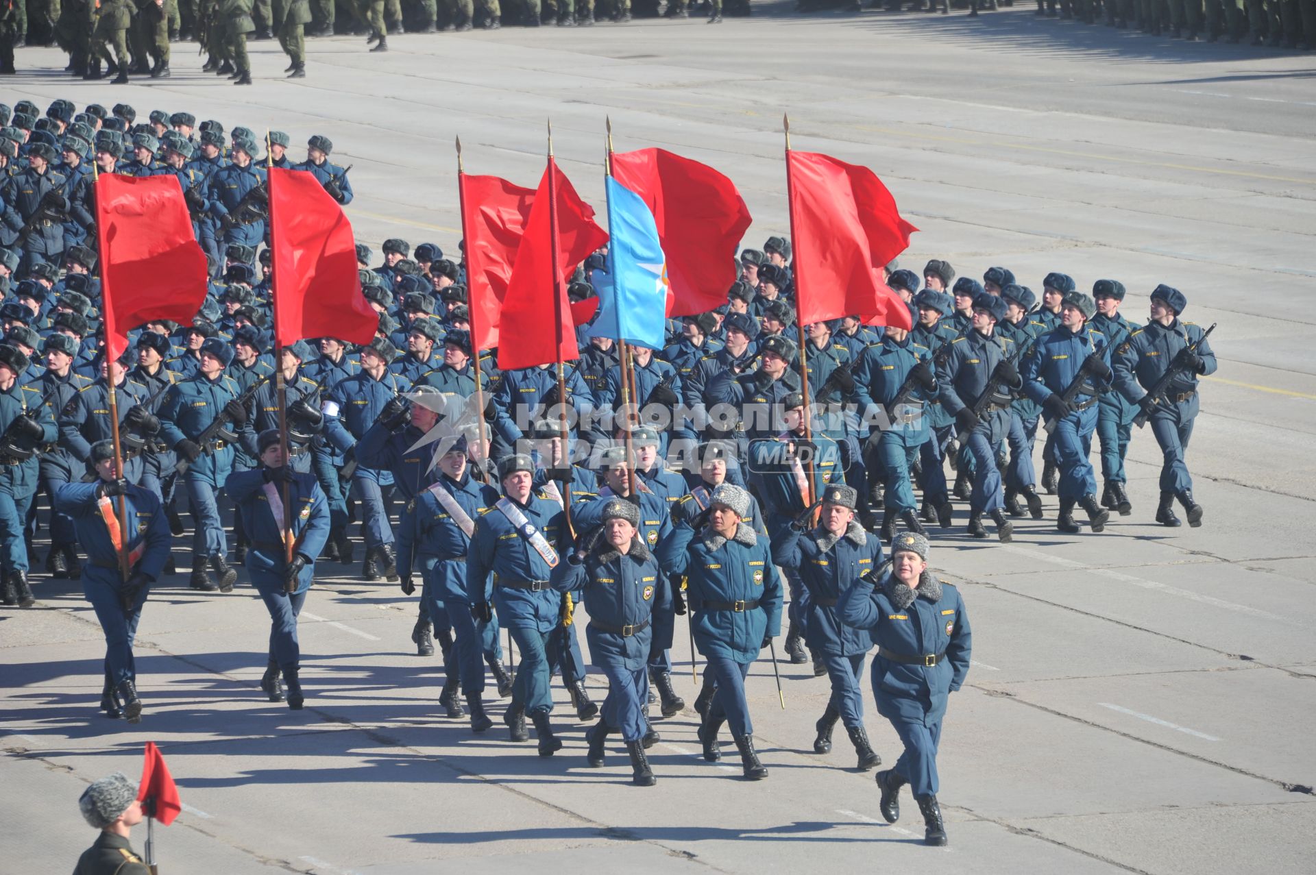 Репетиция Парада Победы в Алабино