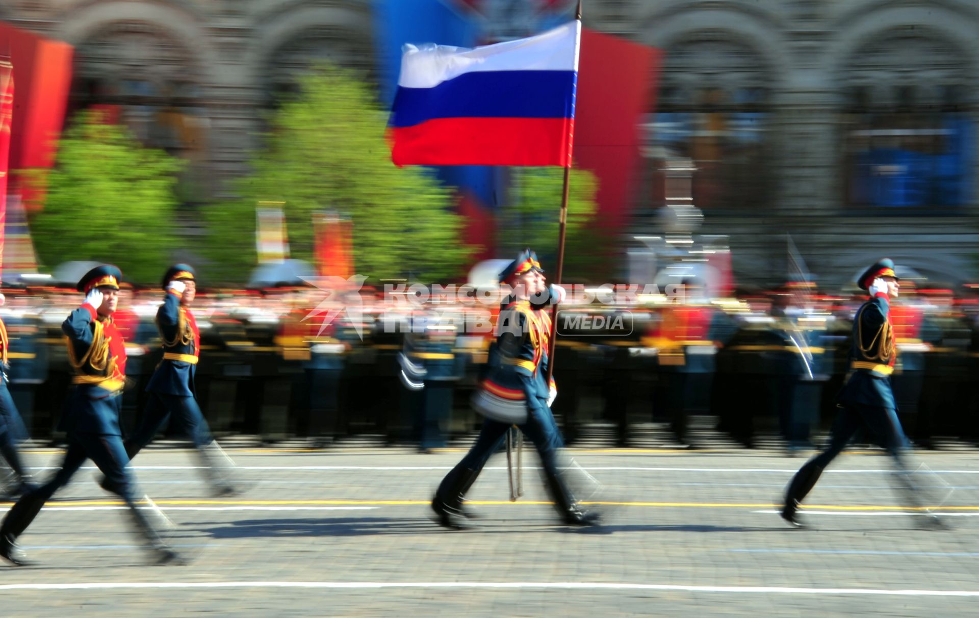 Репетиция Парада Победы на Красной площади