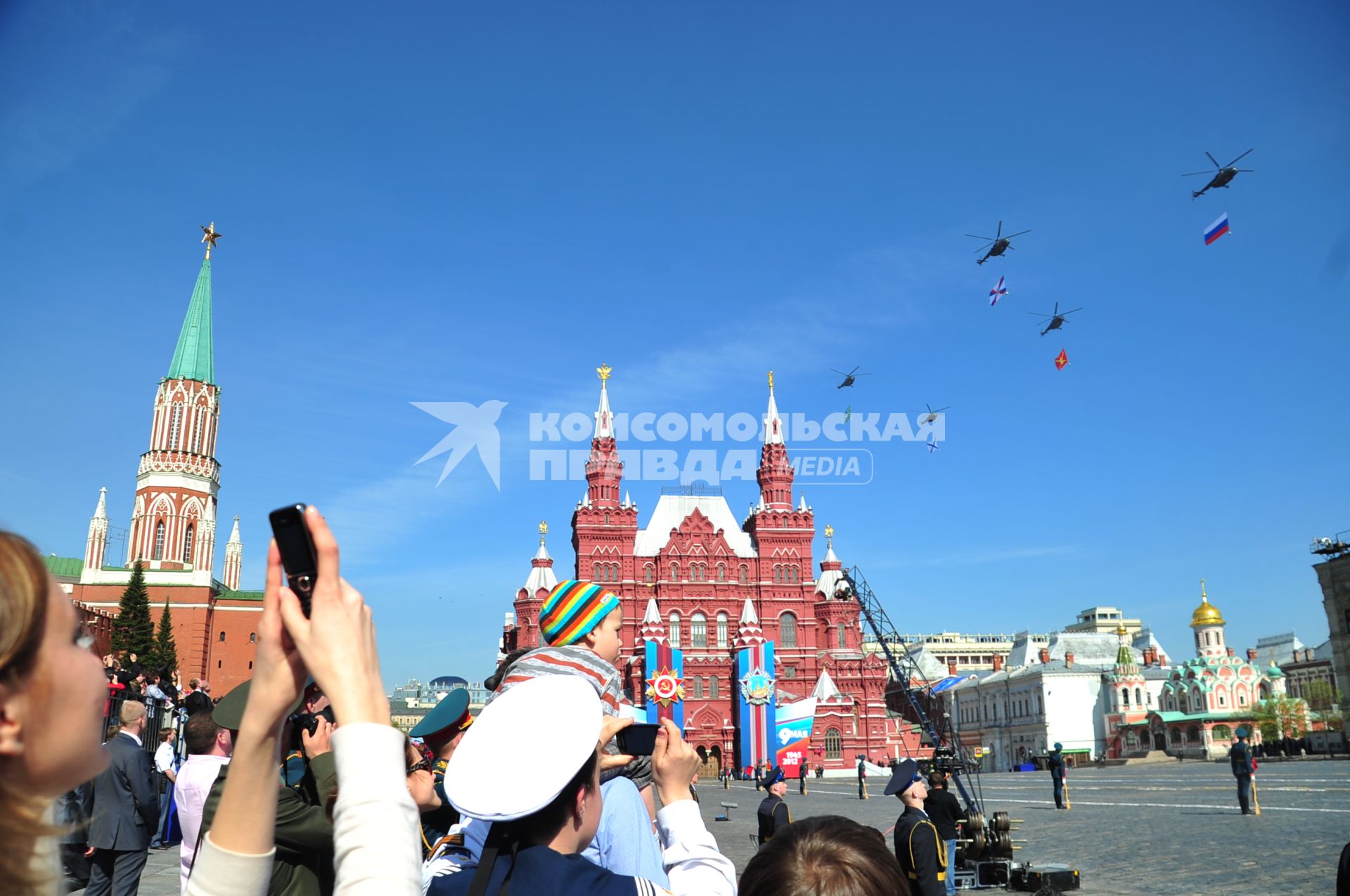 Репетиция Парада Победы на Красной площади