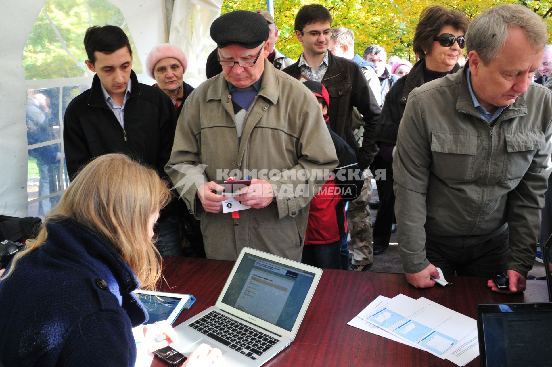 Митинг в поддержку выборов в КСО