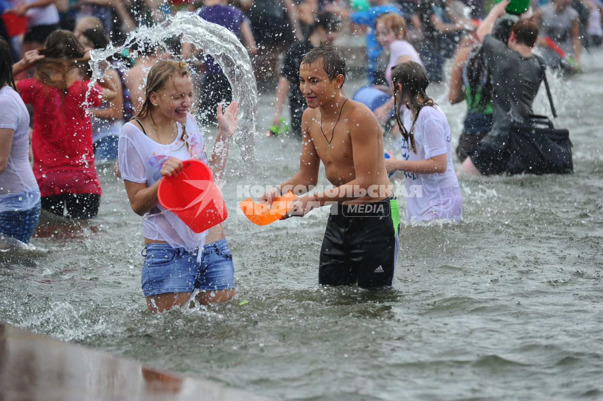 Водная битва на ВВЦ 2012.