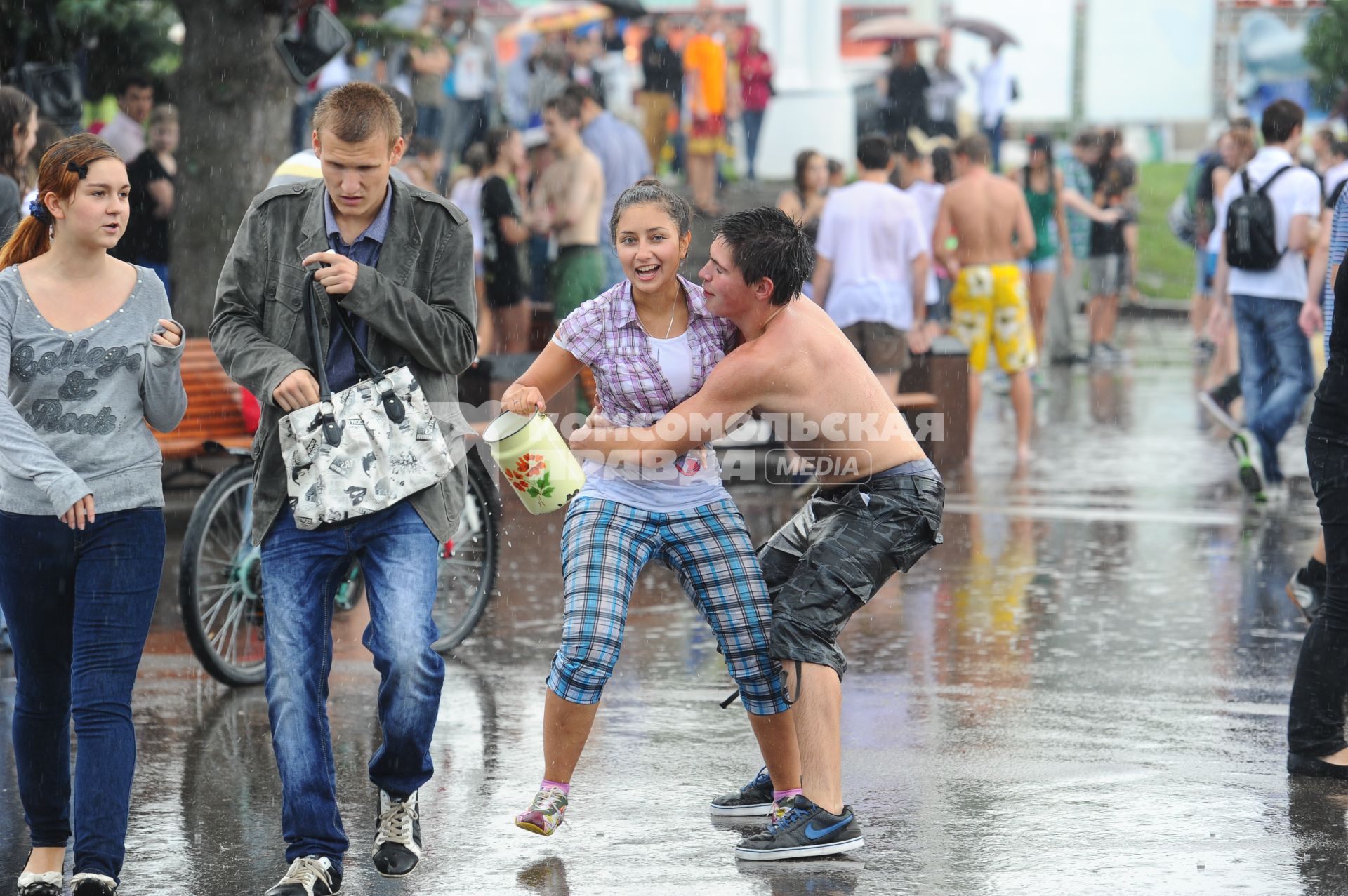 Водная битва на ВВЦ 2012.